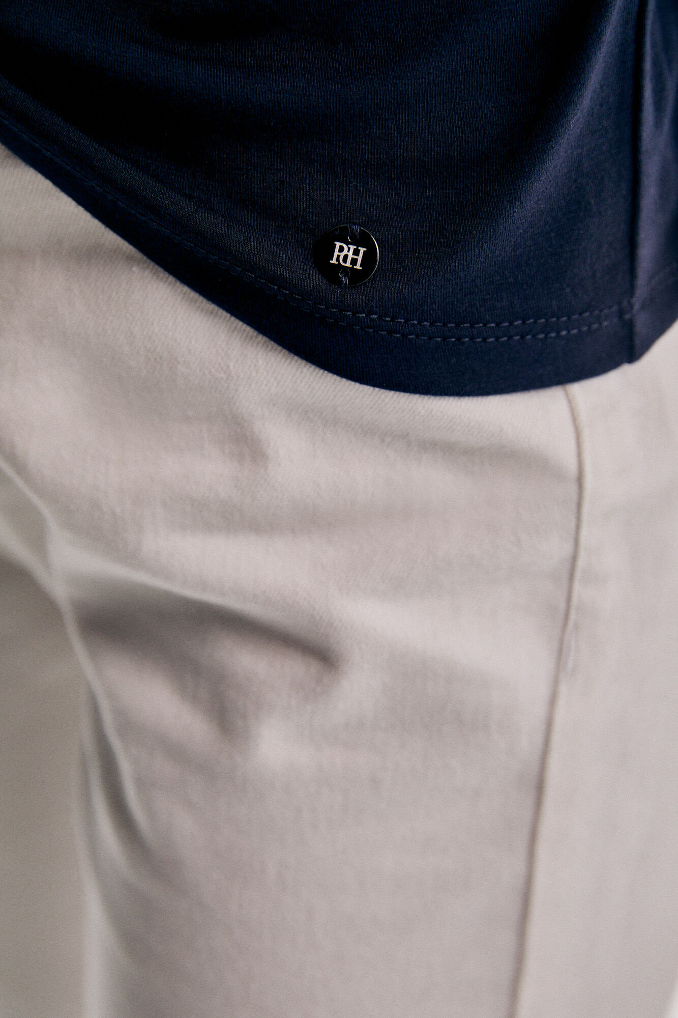 Pedro del Hierro Top manga corta Azul