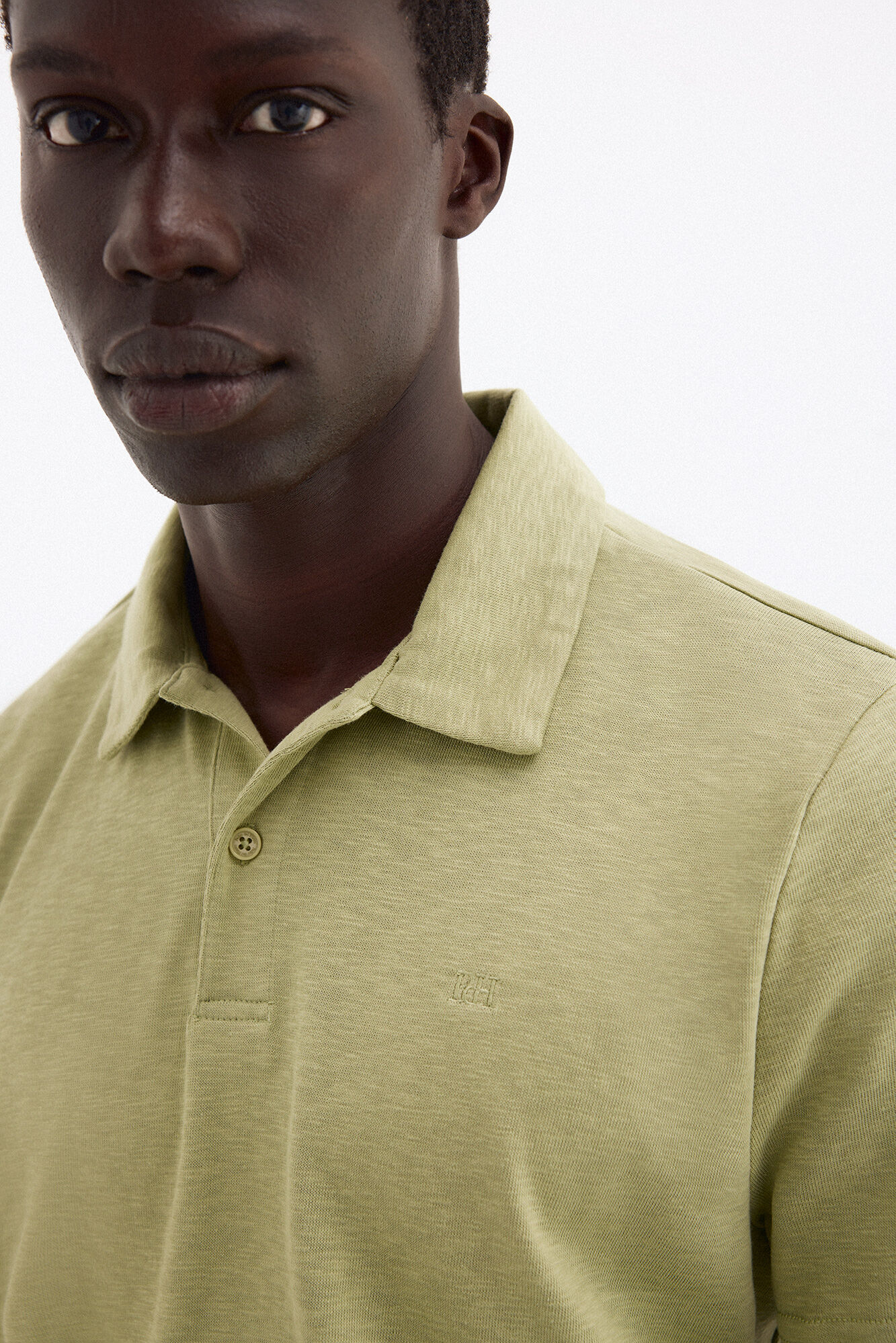 Pedro del Hierro Plain polo shirt Green