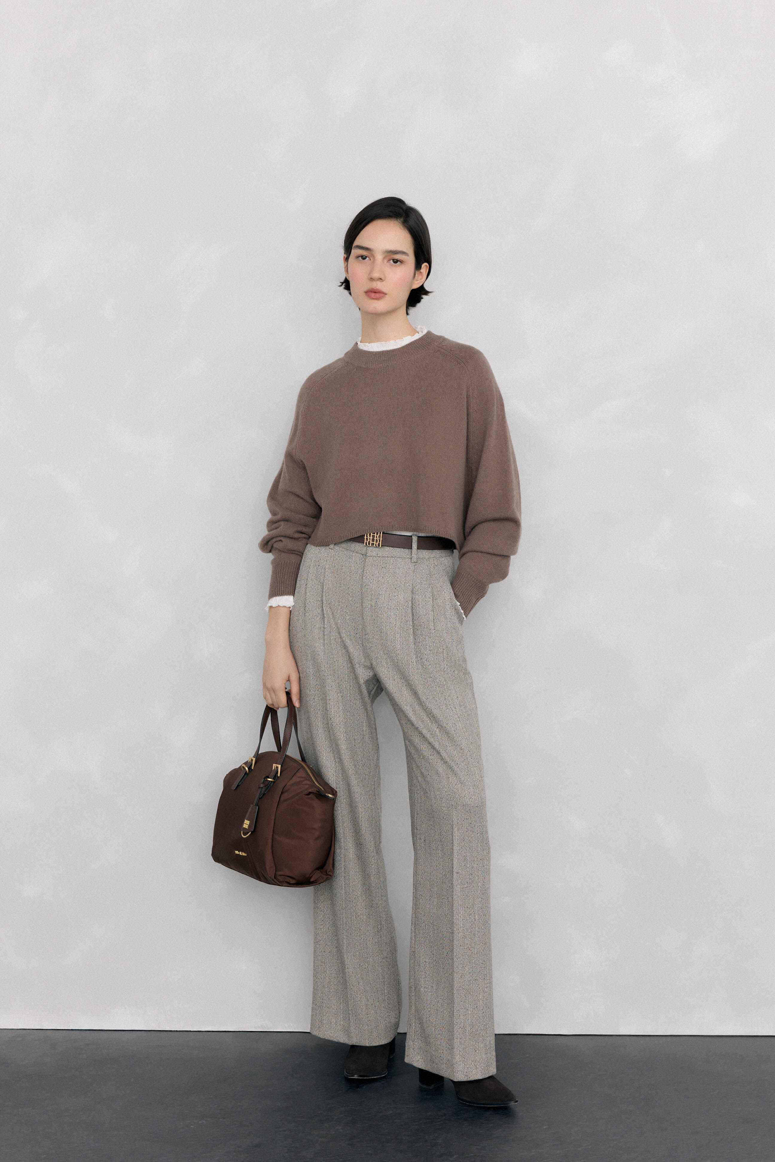 Pedro del Hierro Jersey oversize cropped