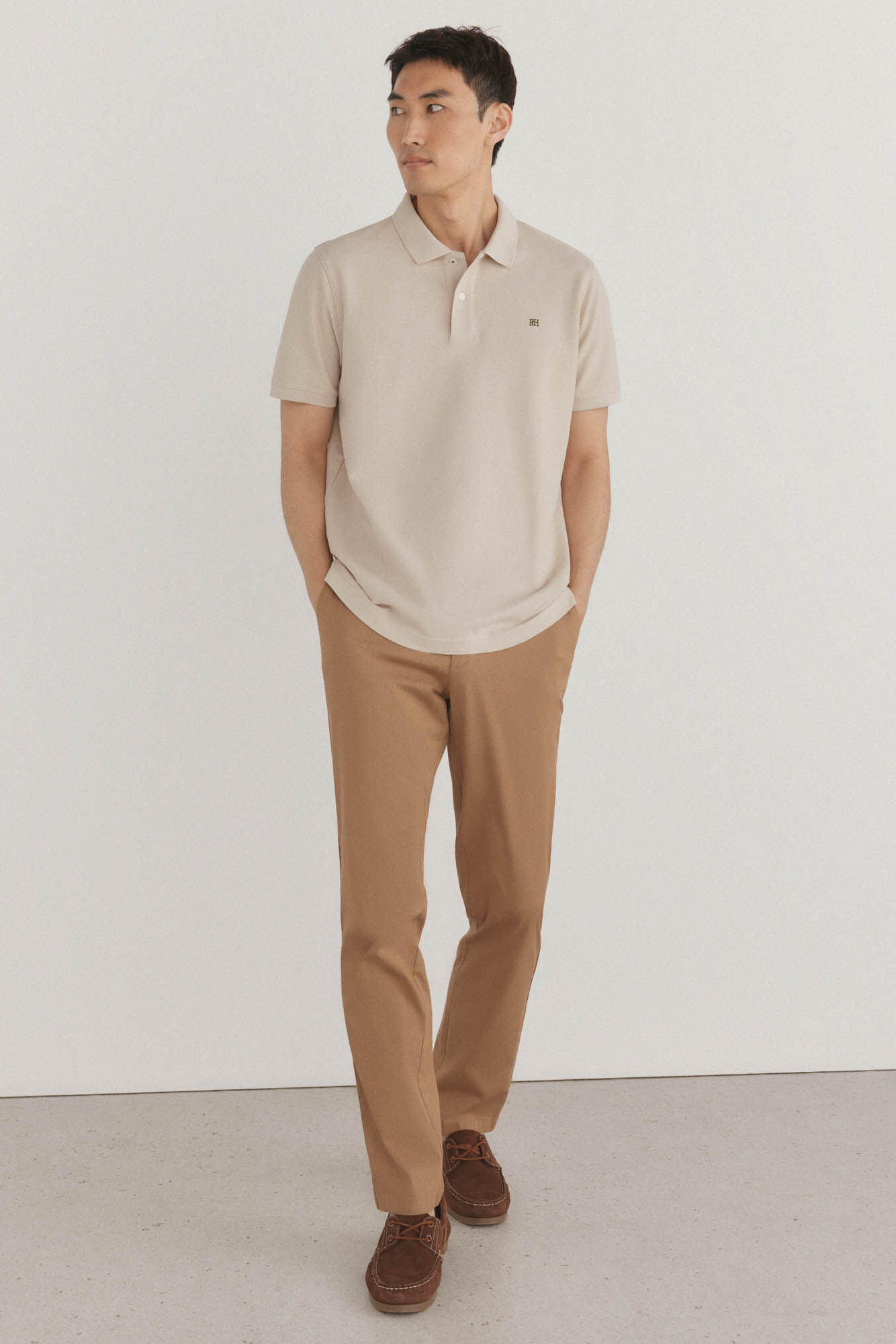 Pedro del Hierro Basic piqu&eacute; polo shirt
