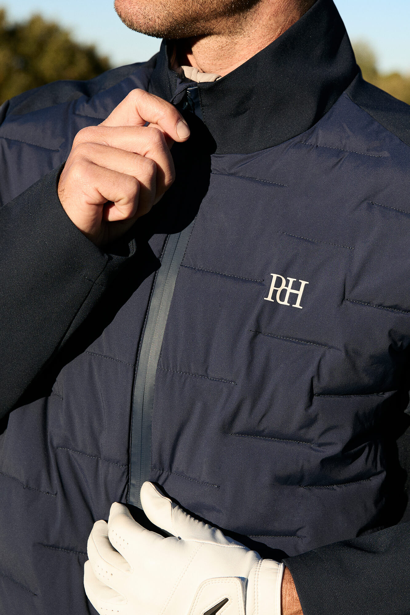 Pedro del Hierro Padded golf jacket