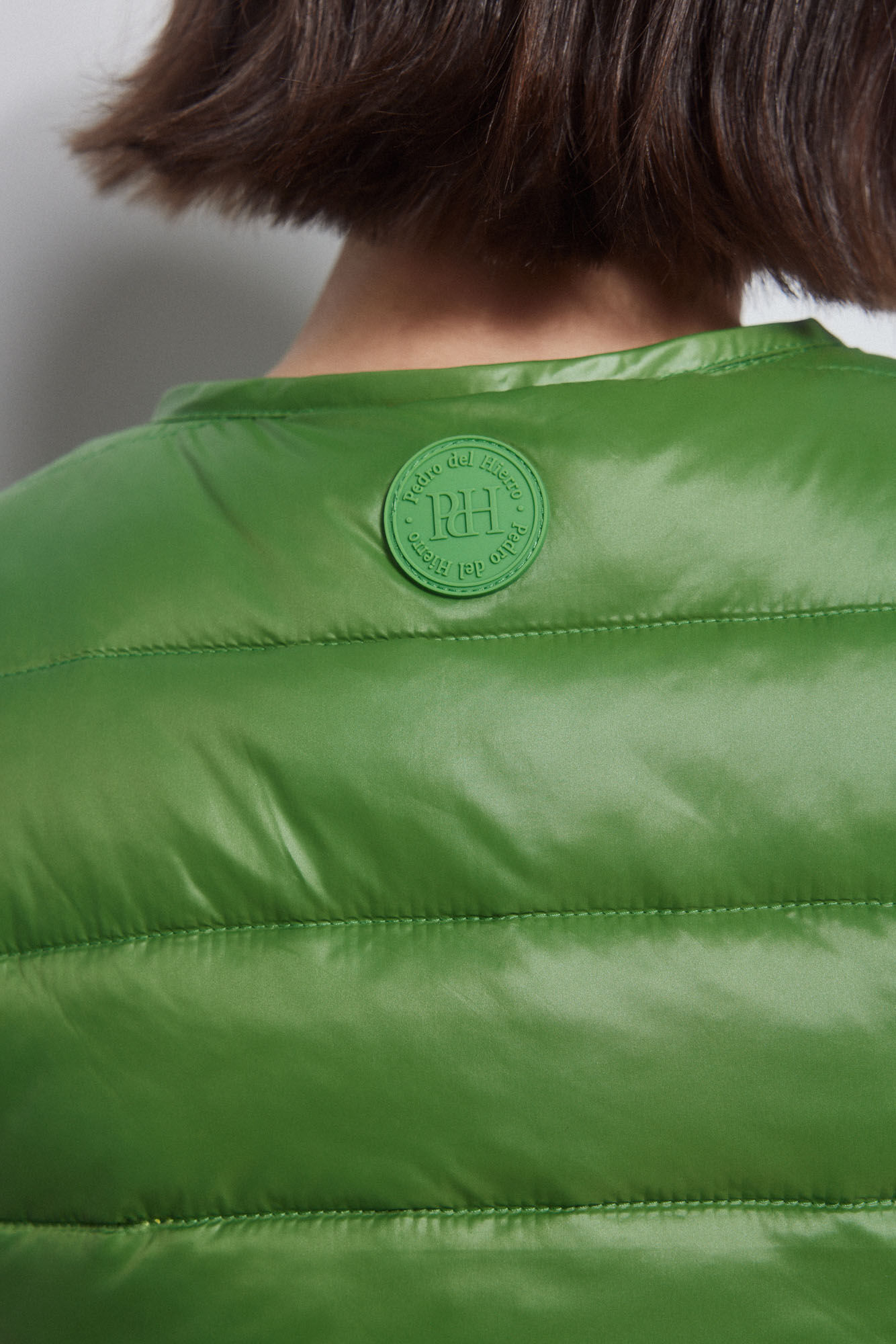 Pedro del Hierro Chaleco corto Verde