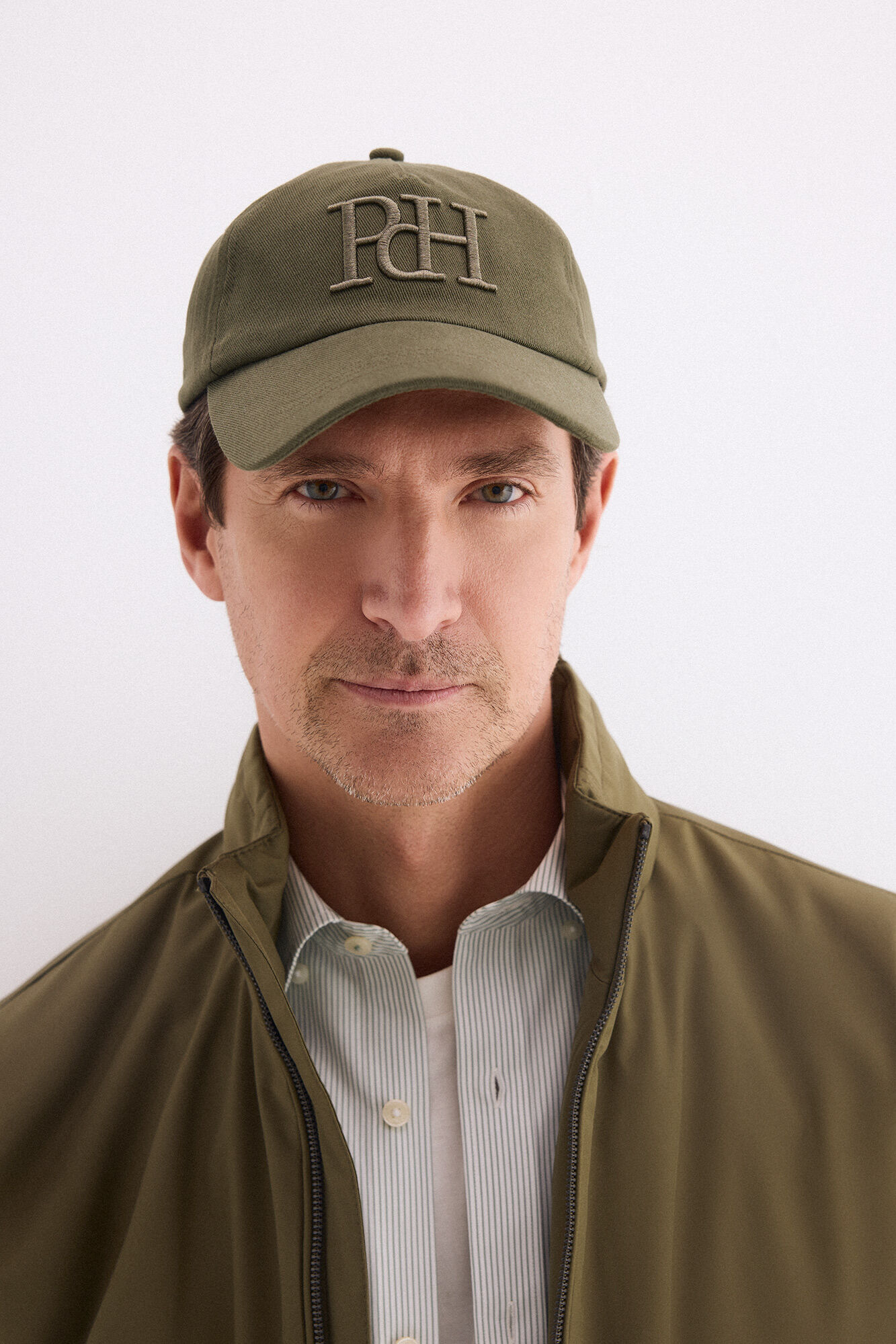 Pedro del Hierro Gorra visera textil Verde