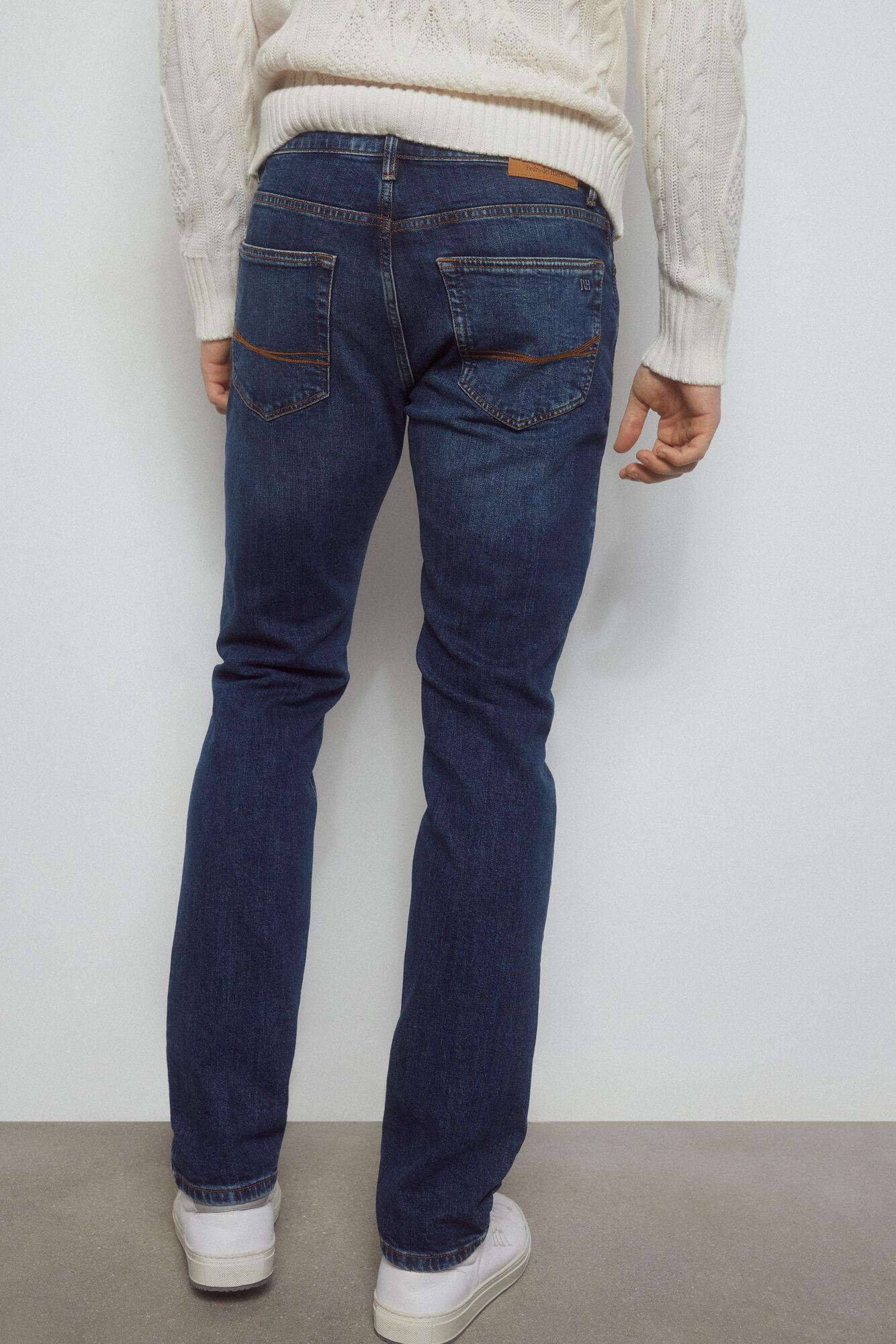 Pedro del Hierro Pantal&oacute;n vaquero slim fit Azul