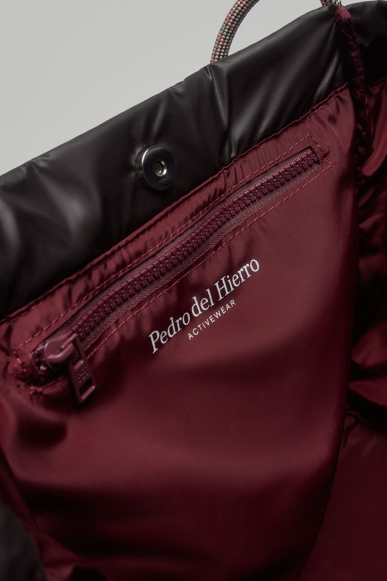 Pedro del Hierro Bolso shopper nylon Negro