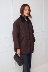 TFP by Tamara Falc&oacute; Puffer parka Brown