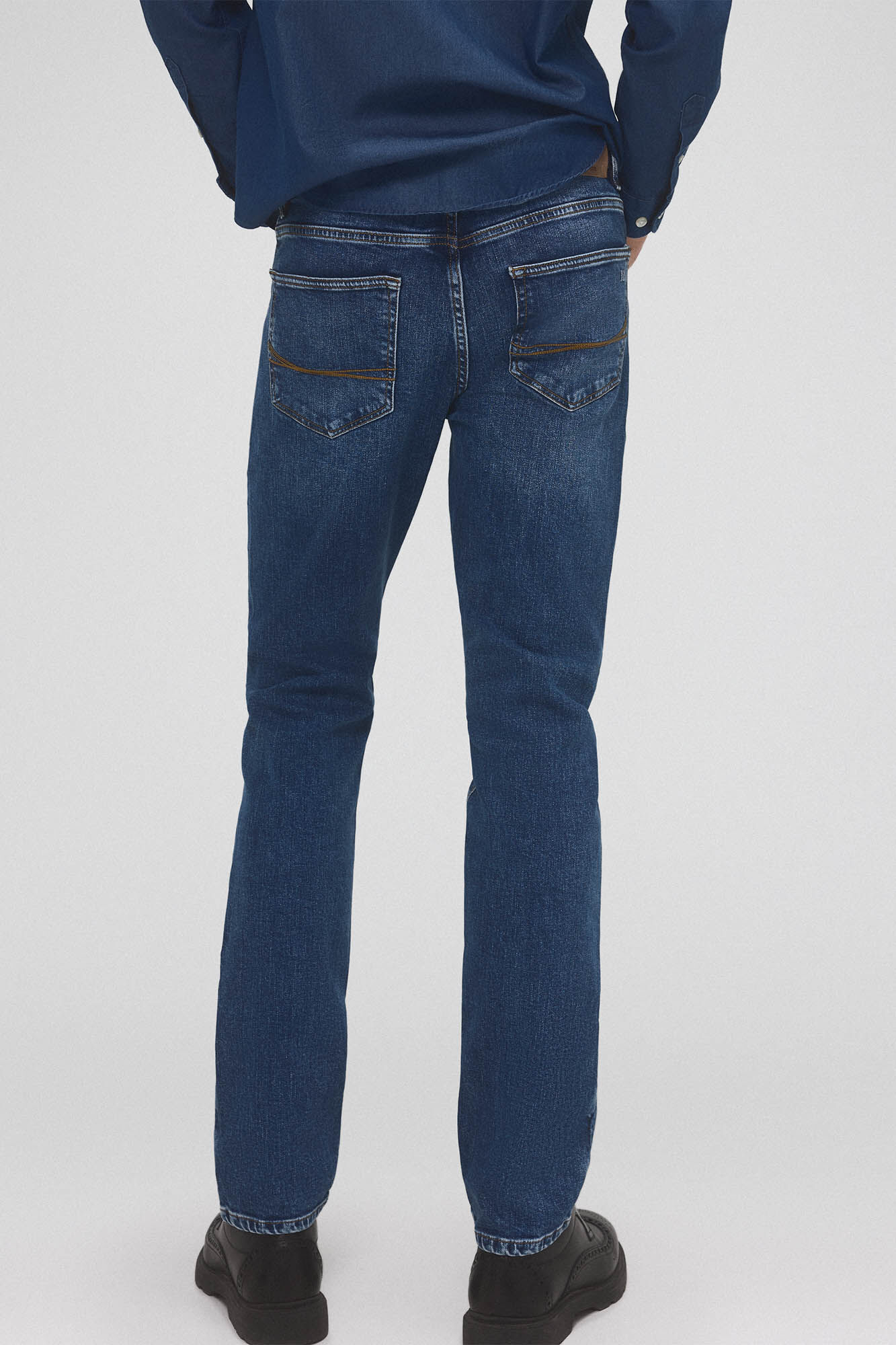Pedro del Hierro Slim fit Premium Flex jeans Blue