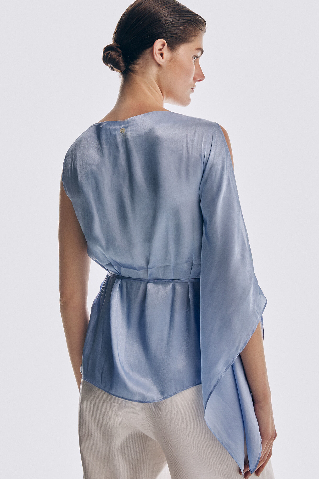 Pedro del Hierro Crew neck top Blue