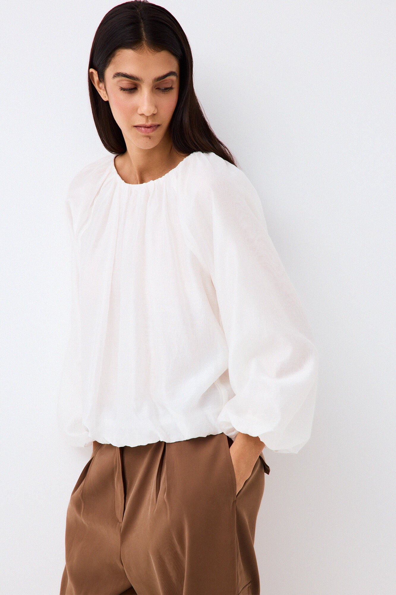 Pedro del Hierro Puffed blouse