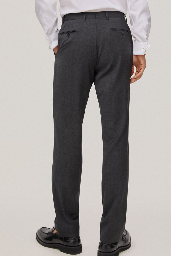Pedro del Hierro Grey slim fit suit trousers Grey