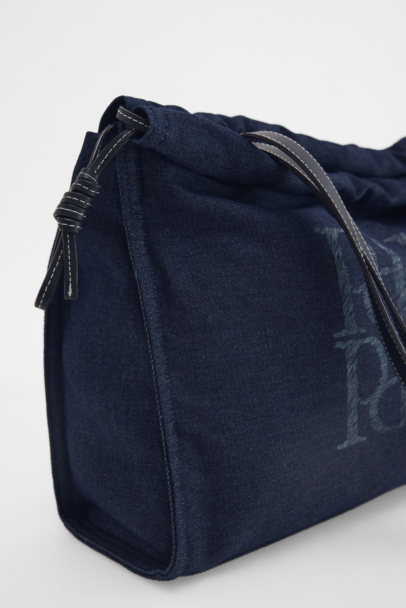 Pedro del Hierro Mala tote bag em denim Azul