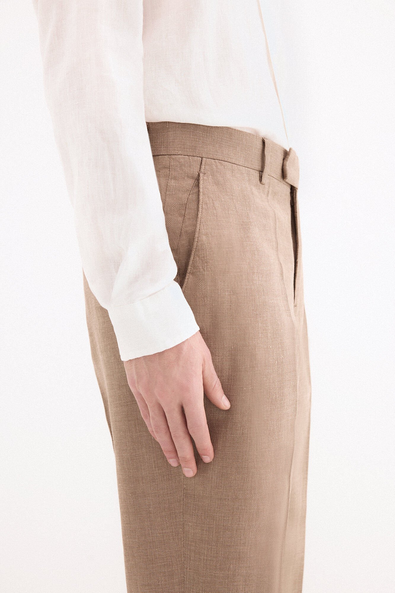 Pedro del Hierro Linen blend matching blazer Beige