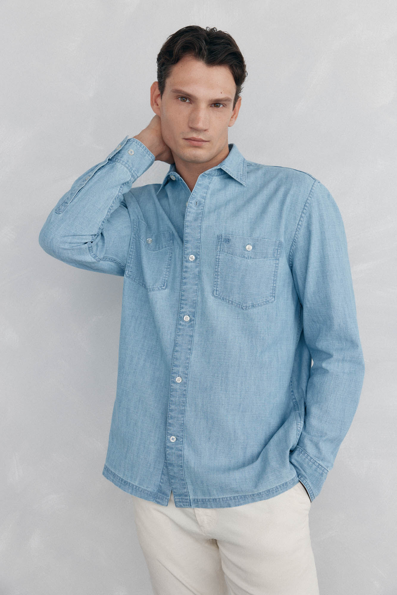 Pedro del Hierro Chambray shirt