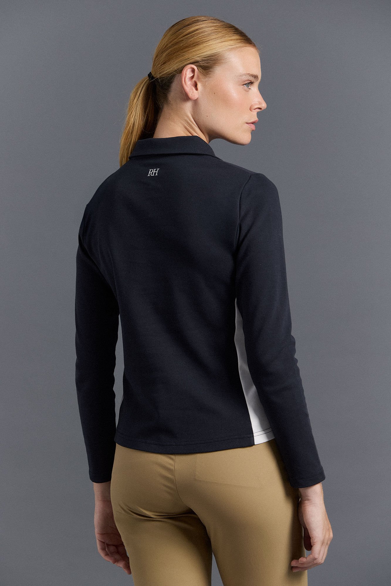 Pedro del Hierro Technical contrasts golf polo Blue