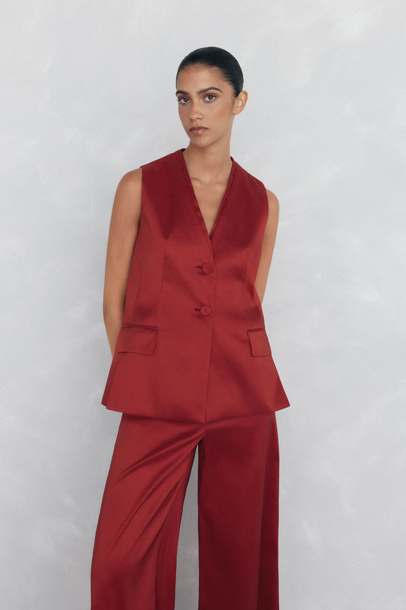 Pedro del Hierro Red vest
