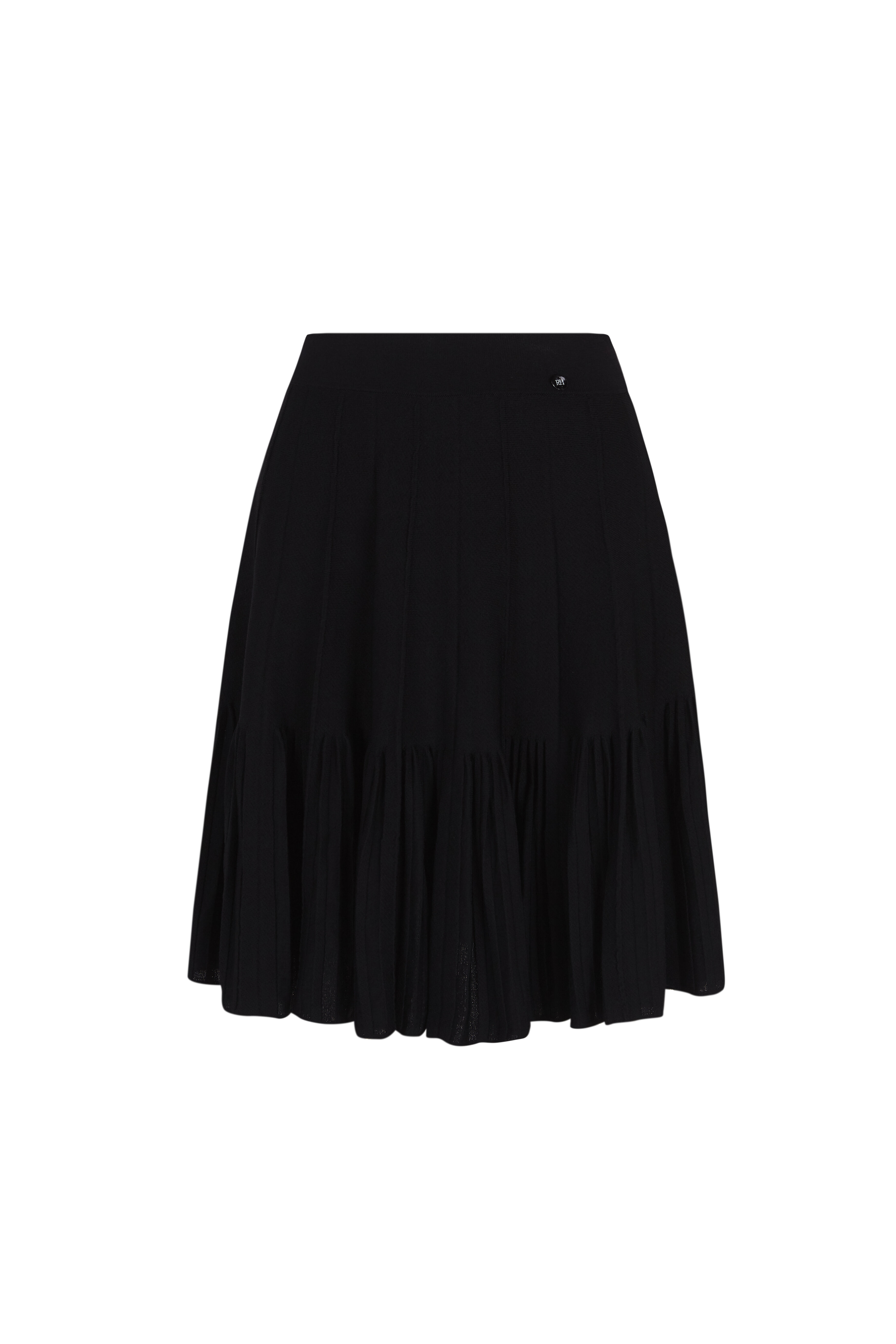 Pedro del Hierro Mini falda plisada Negro