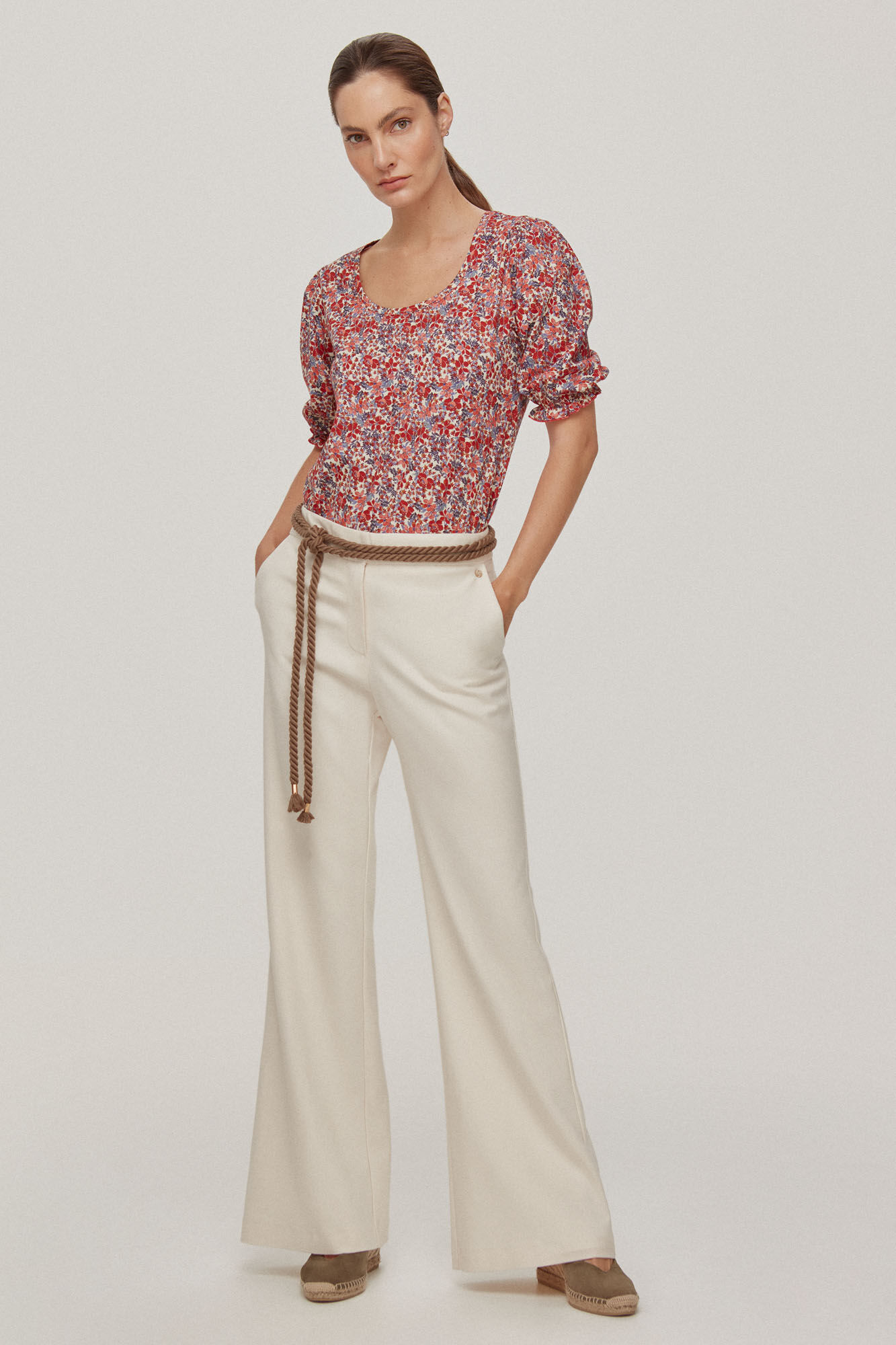 Pedro del Hierro T-shirt b&aacute;sica estampada V&aacute;rios