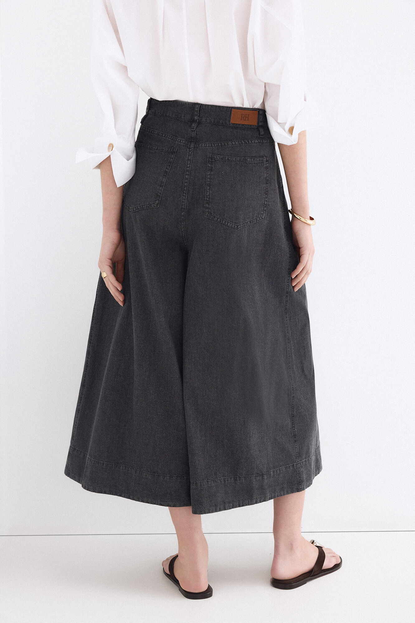 Pedro del Hierro Denim skort Grey