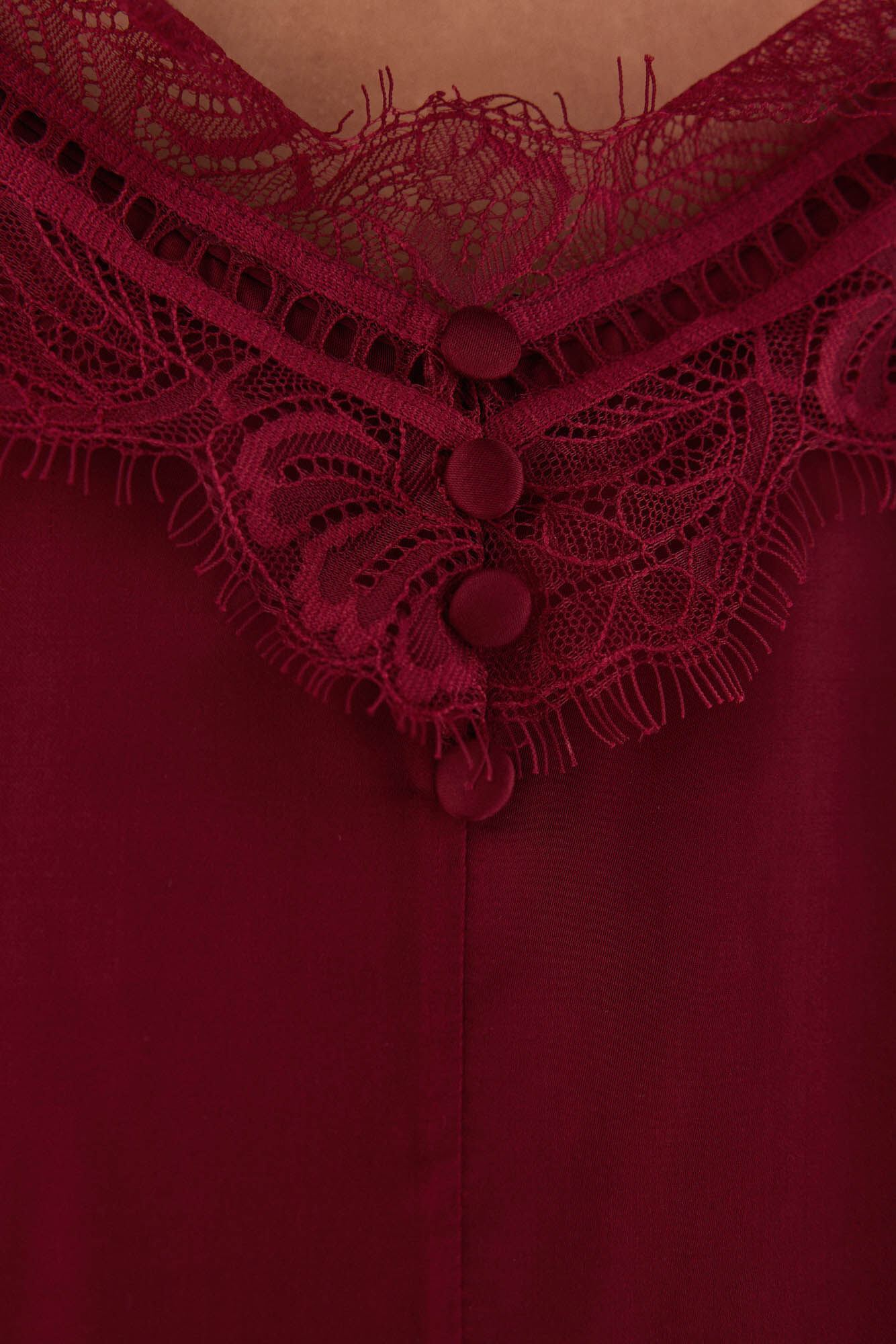 TFP by Tamara Falc&oacute; Vest top Burgundy