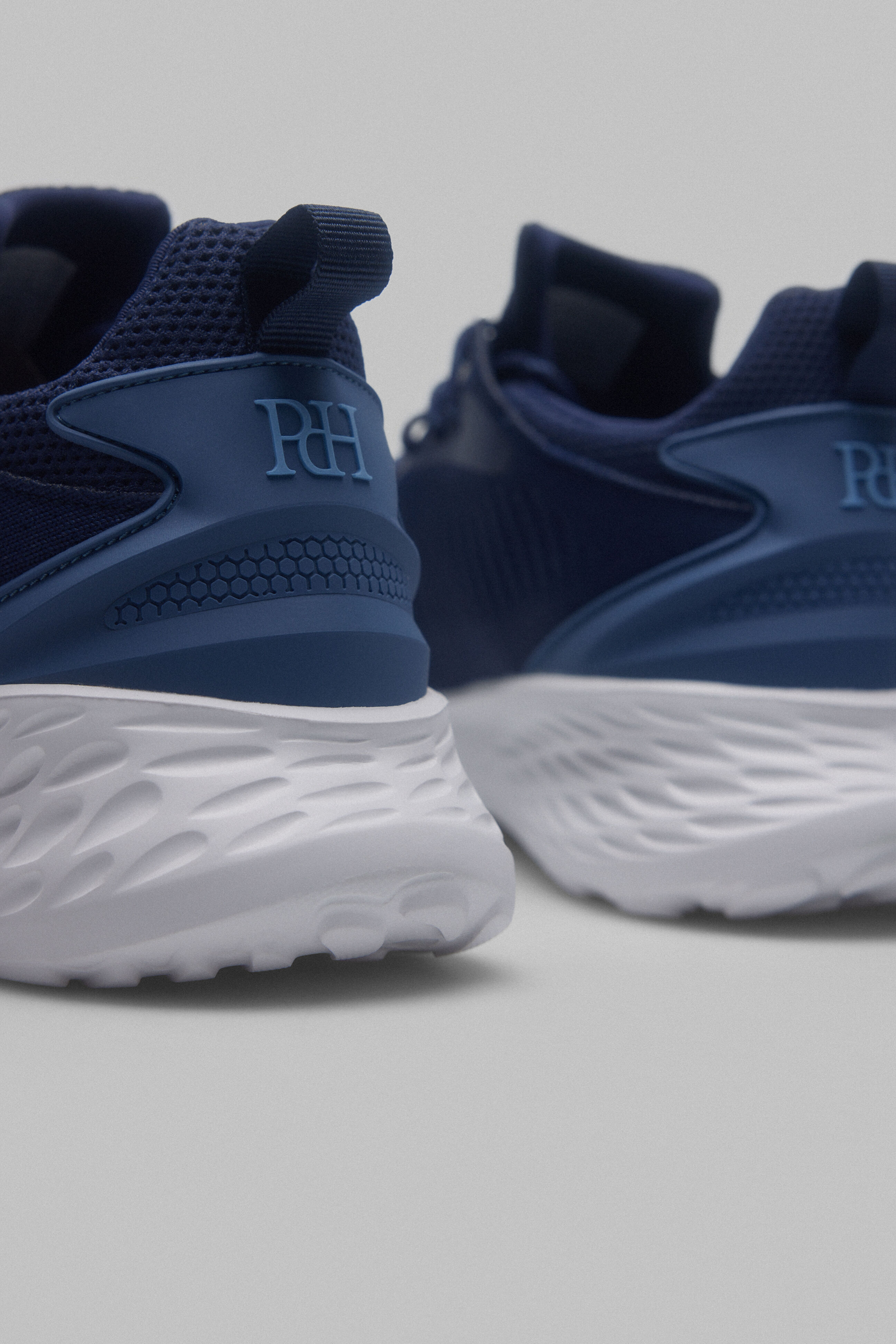 Pedro del Hierro Sapatilhas t&ecirc;xtil cord&otilde;es Azul