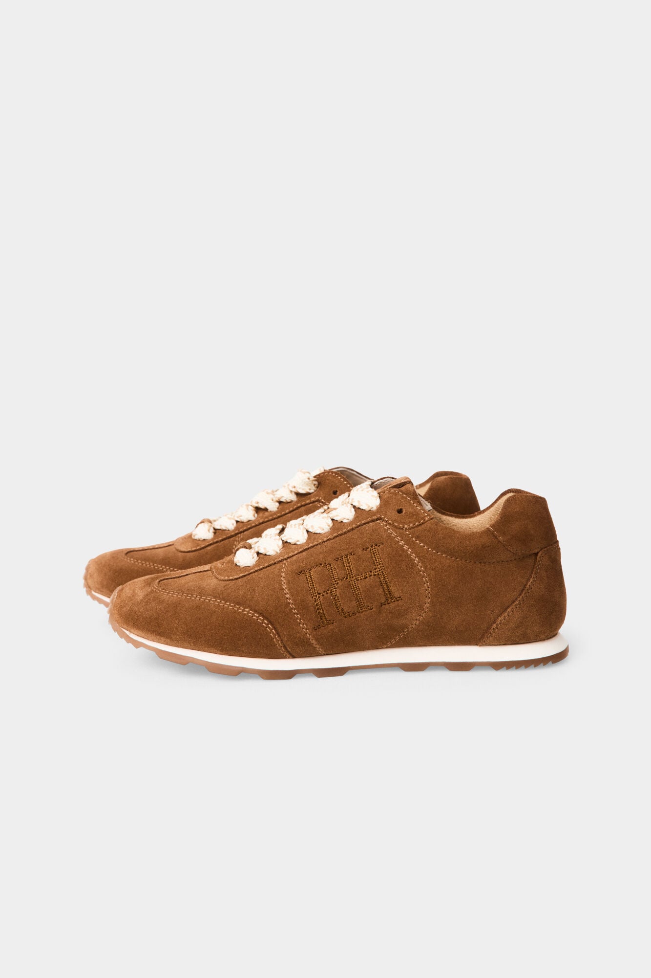 Pedro del Hierro Combined sneaker Brown