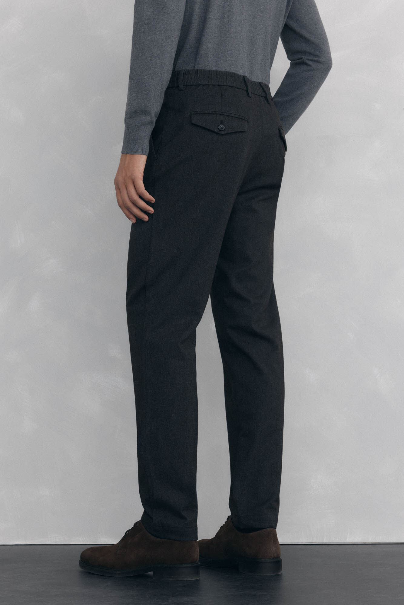 Pedro del Hierro Comfort chinos pants Grey