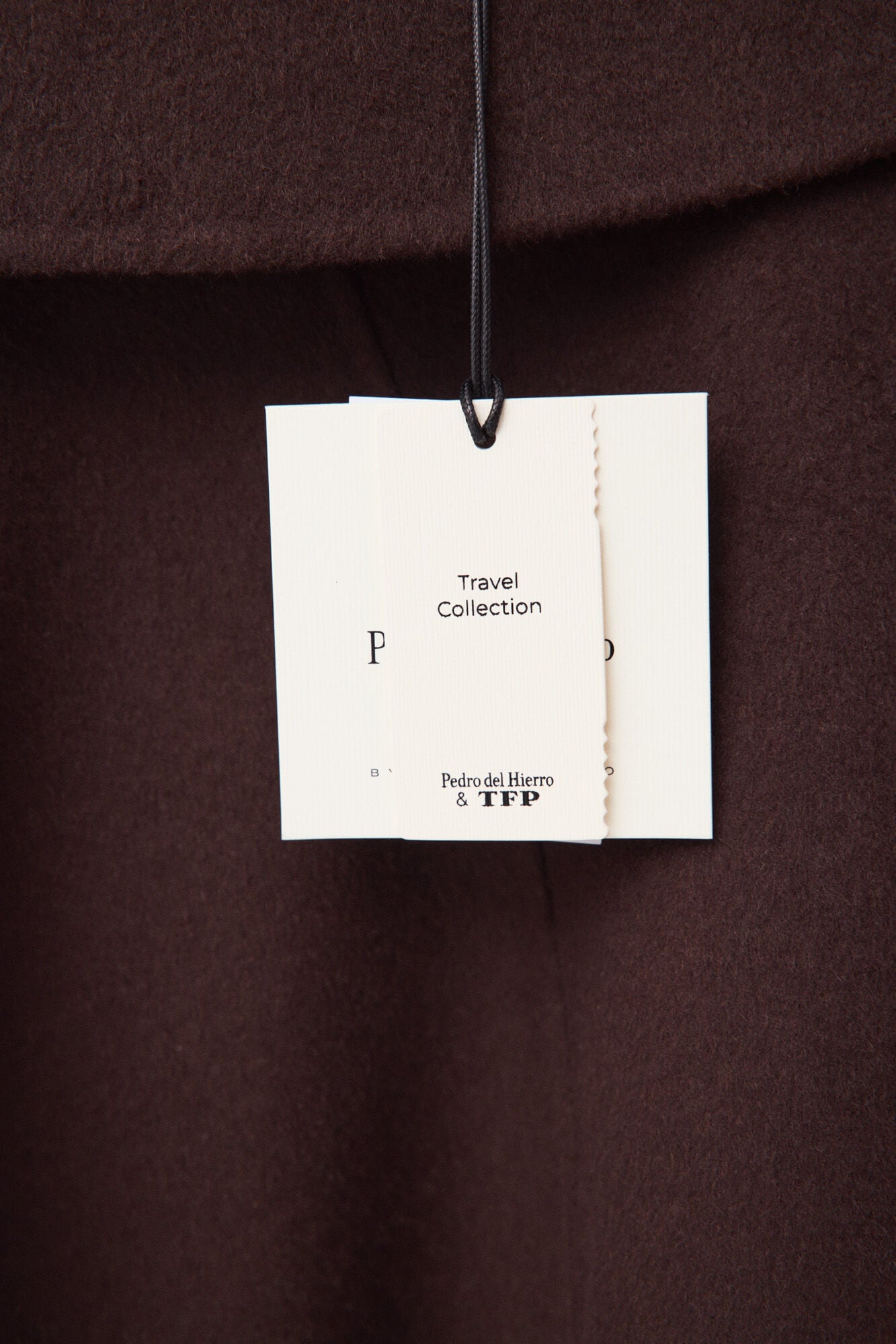TFP by Tamara Falc&oacute; Double-faced coat Brown