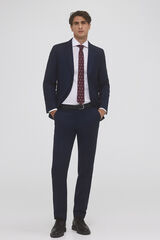 Pedro del Hierro Pantalón traje cuadro slim Azul