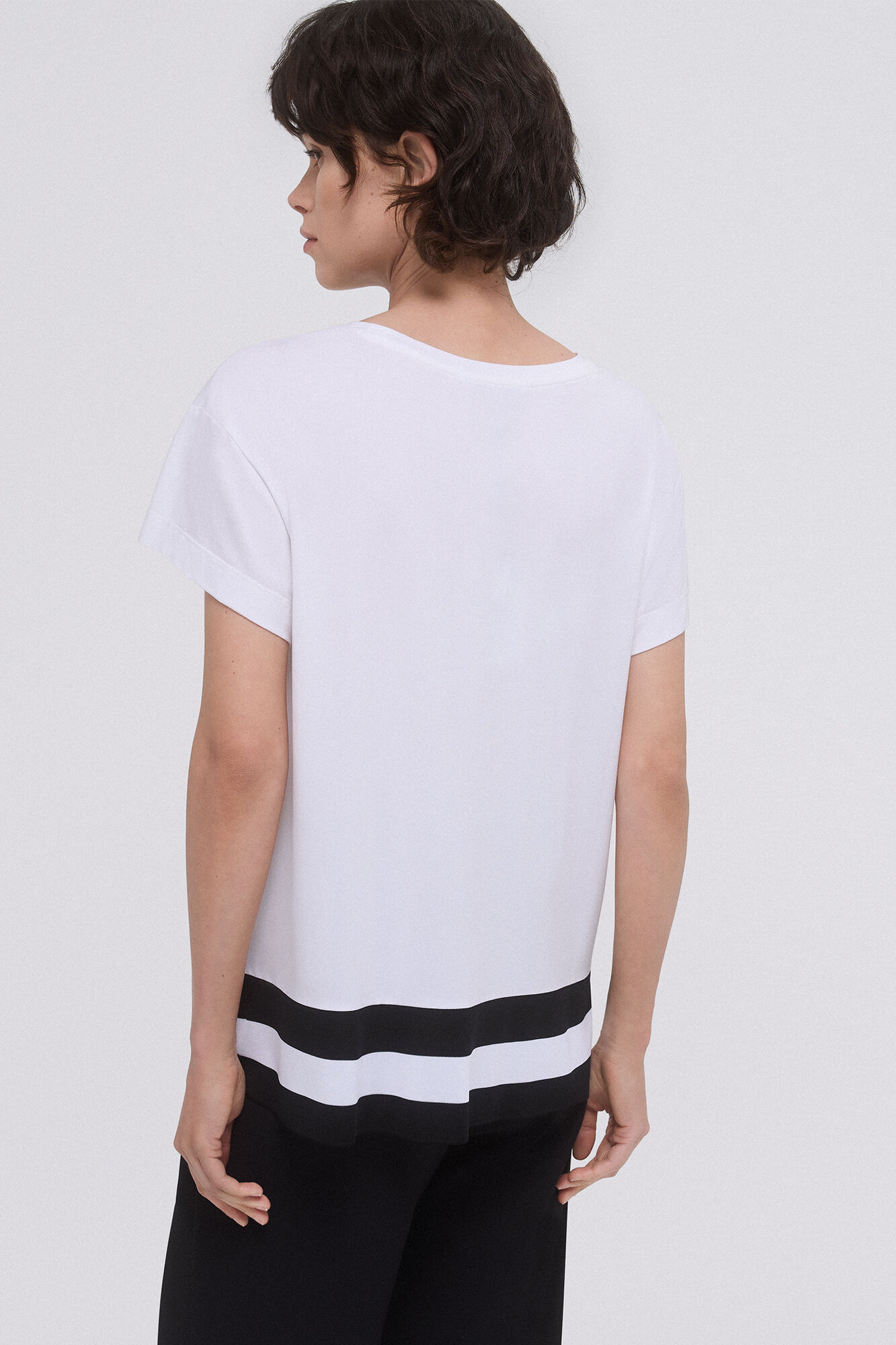 Pedro del Hierro Short-sleeved T-shirt Beige