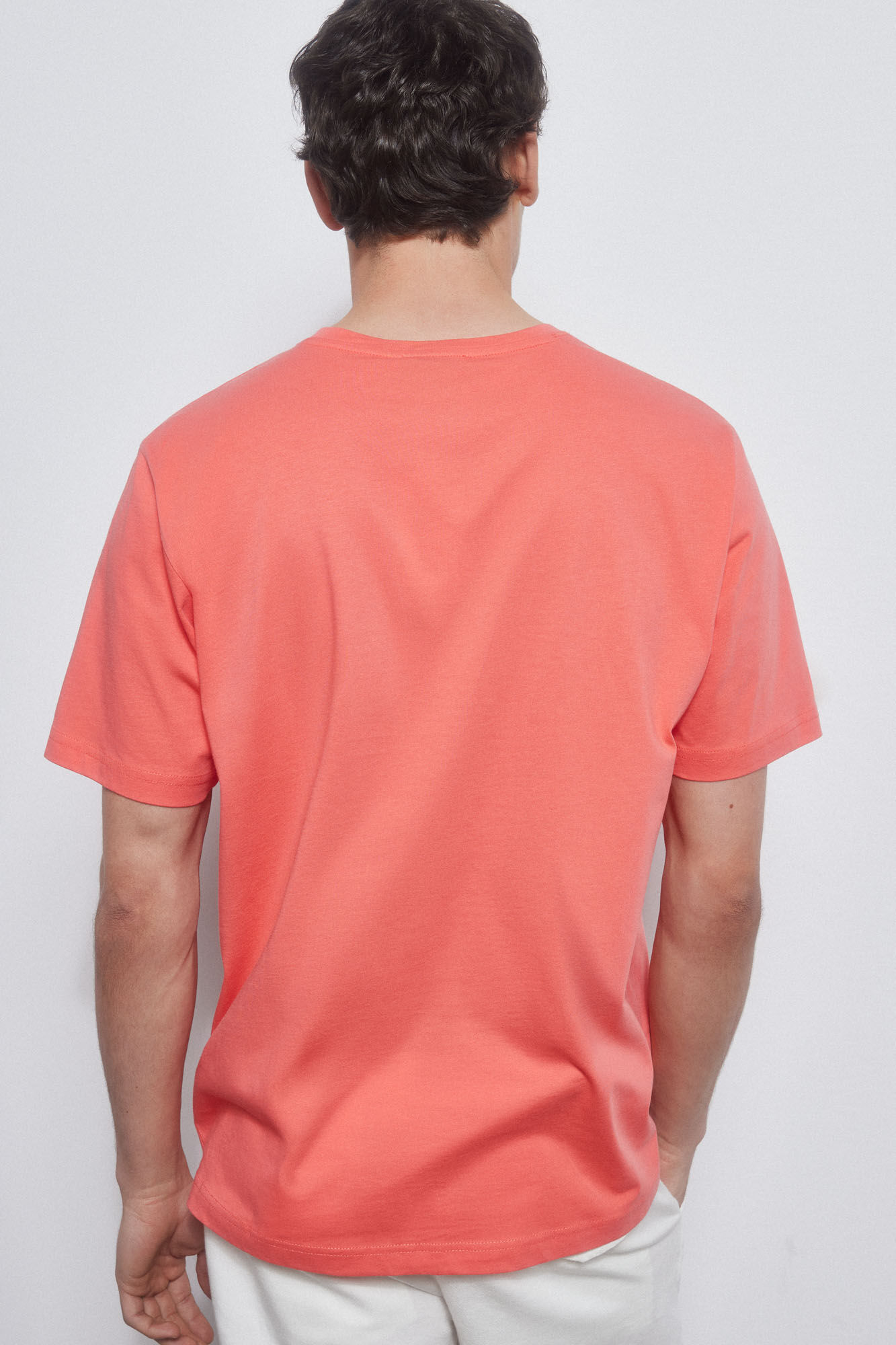 Pedro del Hierro Logo print T-shirt Red