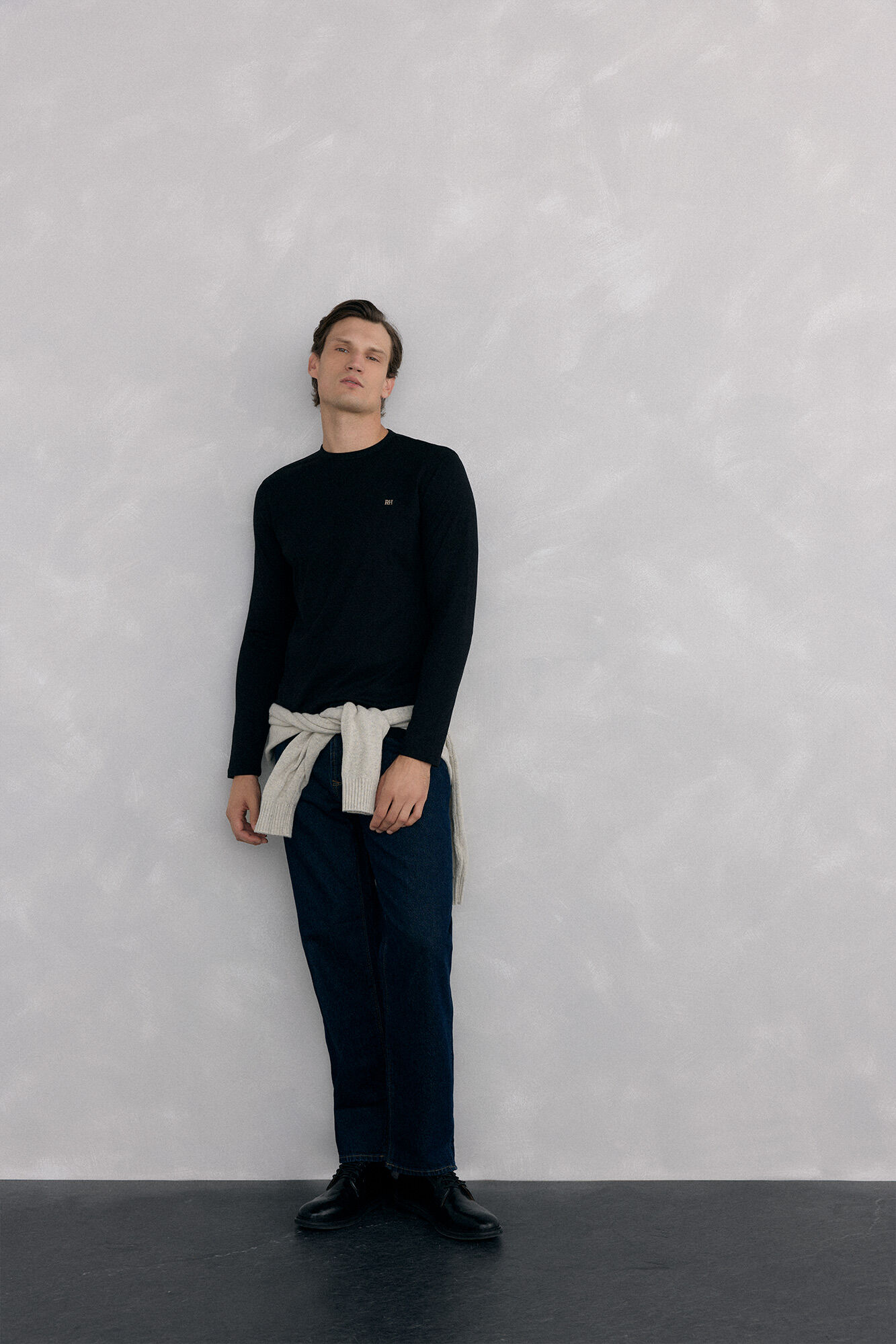 Pedro del Hierro Long-sleeved basic T-shirt