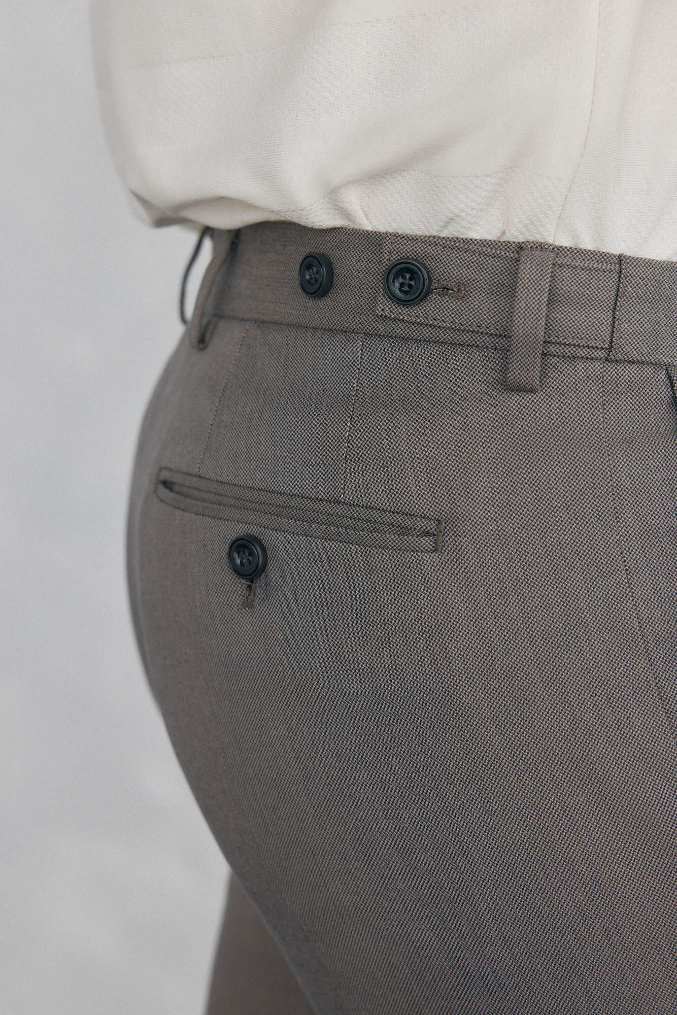 Pedro del Hierro Slim-fit print chinos pants Beige