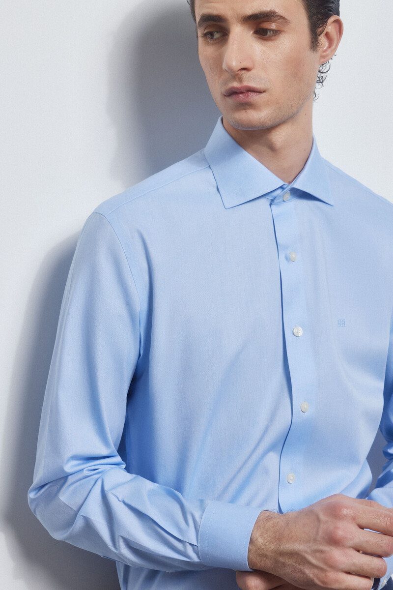 pedro del hierro Camisa vestir lisa non iron antimanchas Ofertas