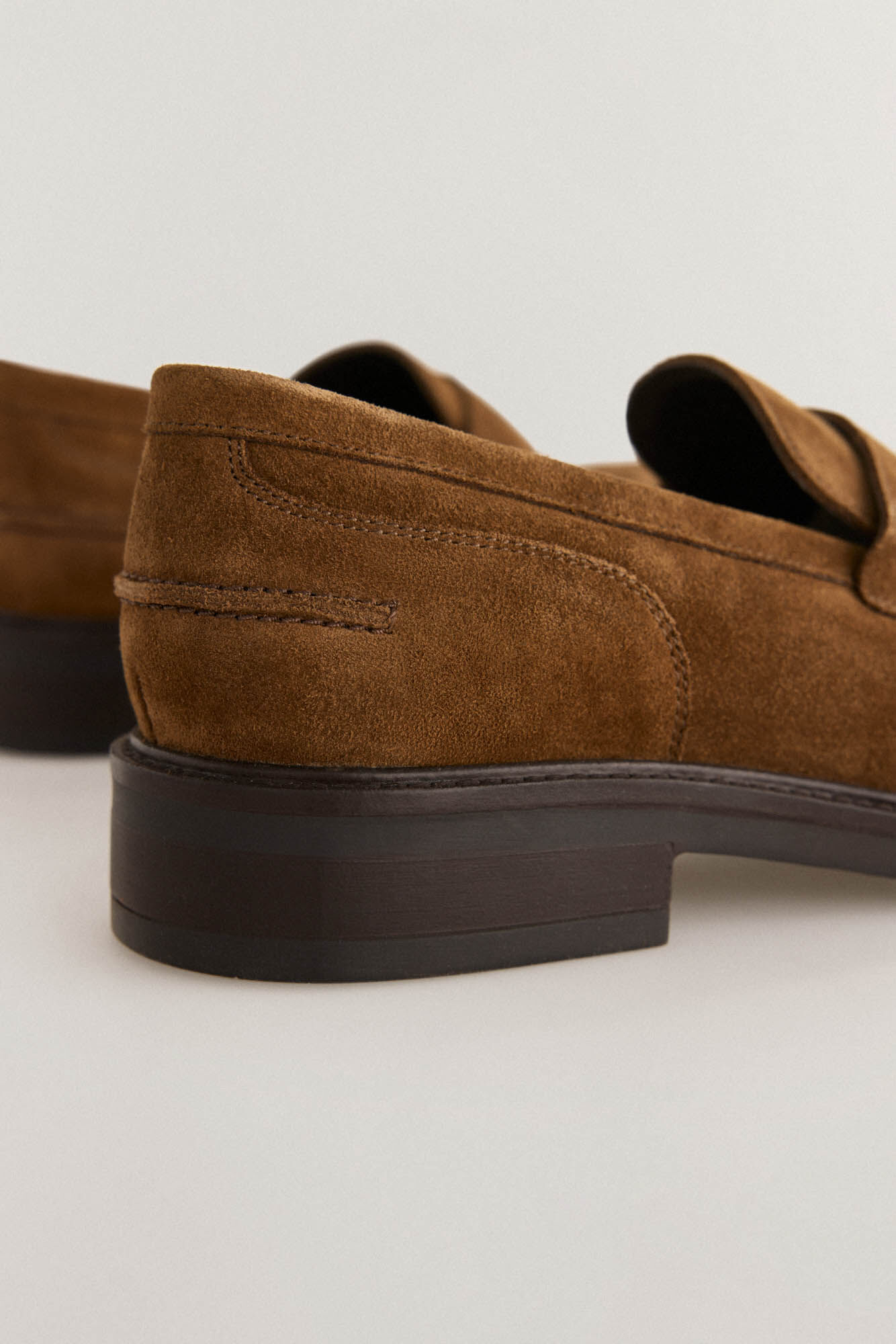 Pedro del Hierro Mocassim esportivo de pele Marrom