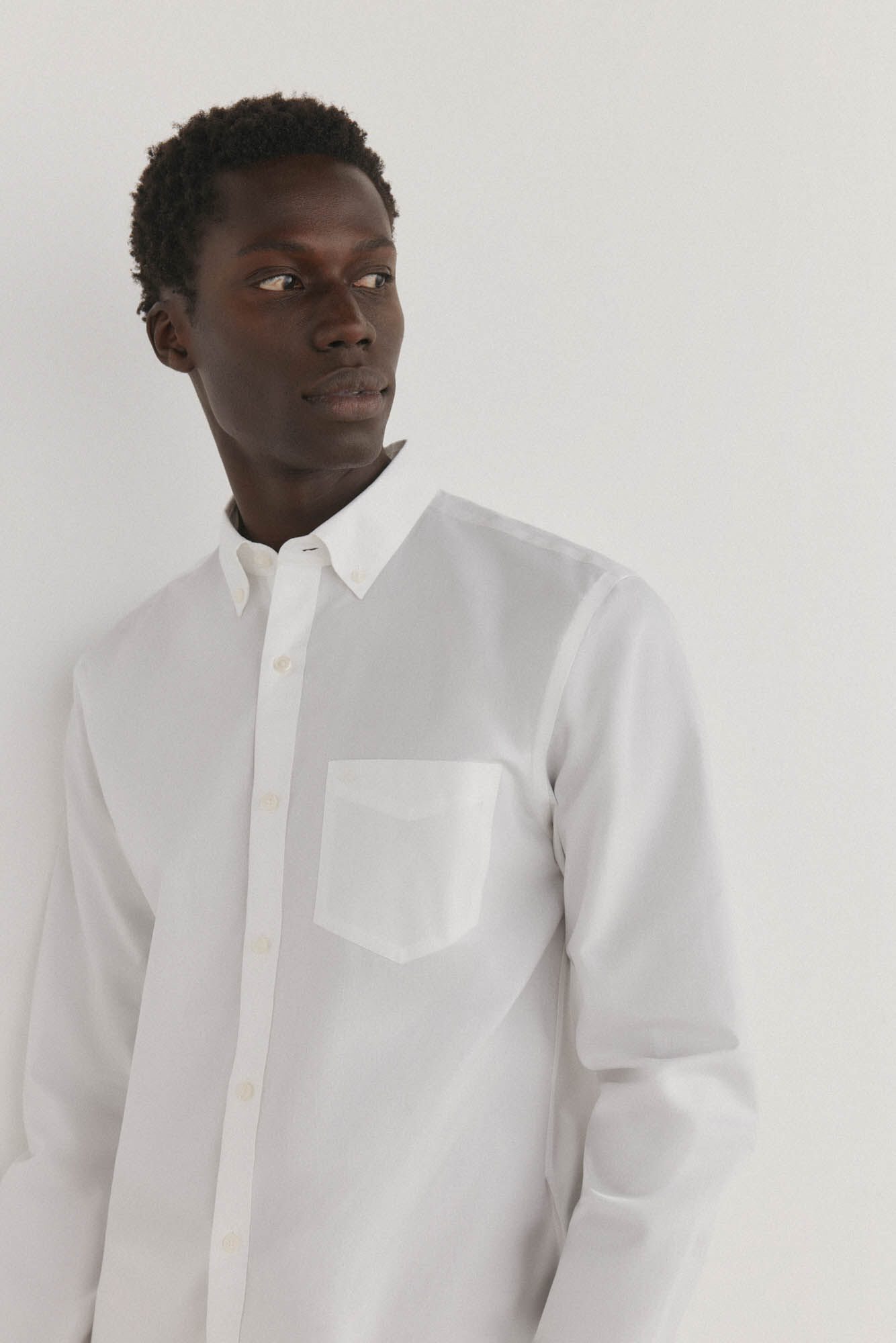 Pedro del Hierro Non iron + anti-stain smooth shirt White