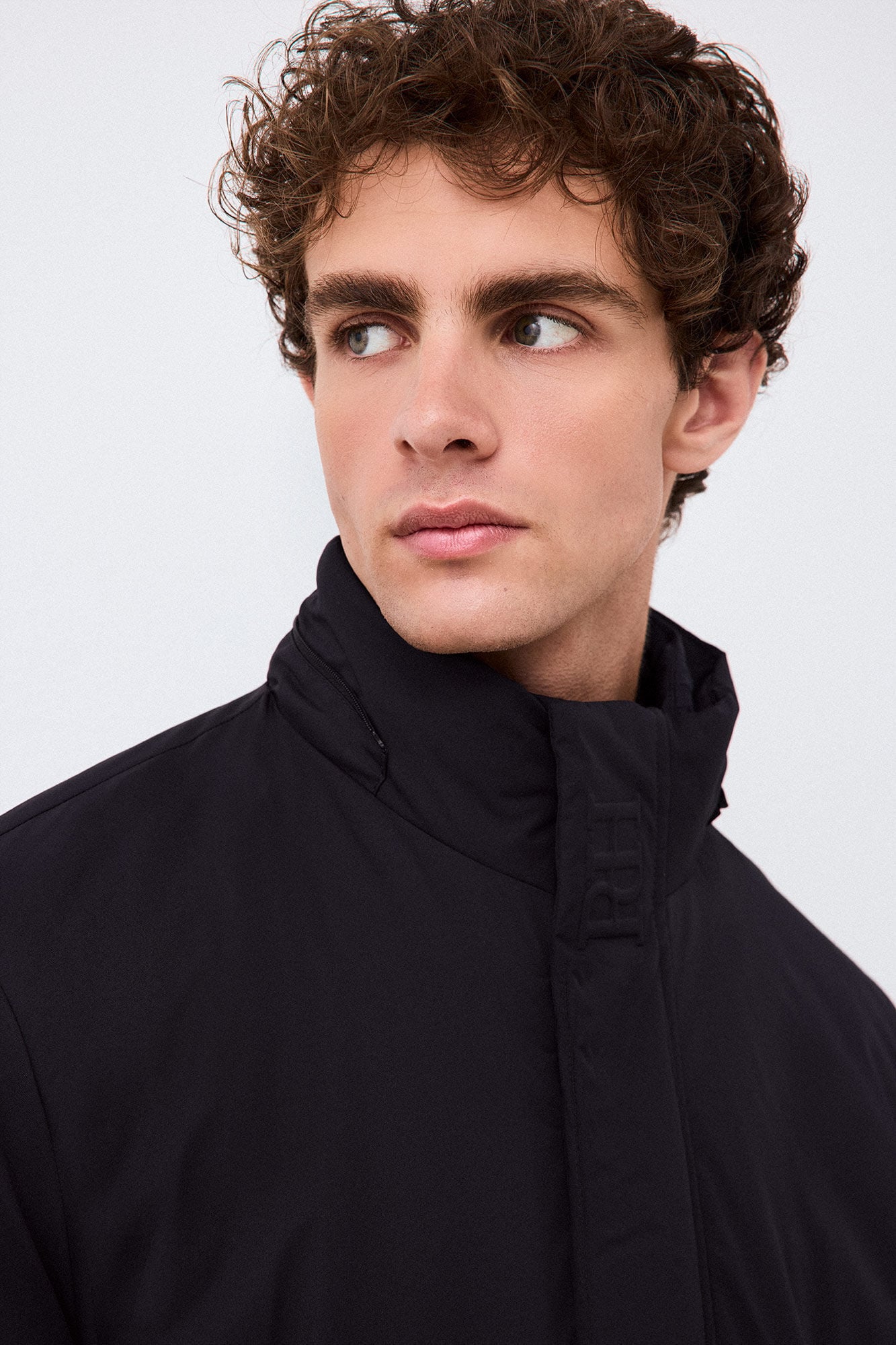 Pedro del Hierro Parka comprida t&eacute;cnica Azul