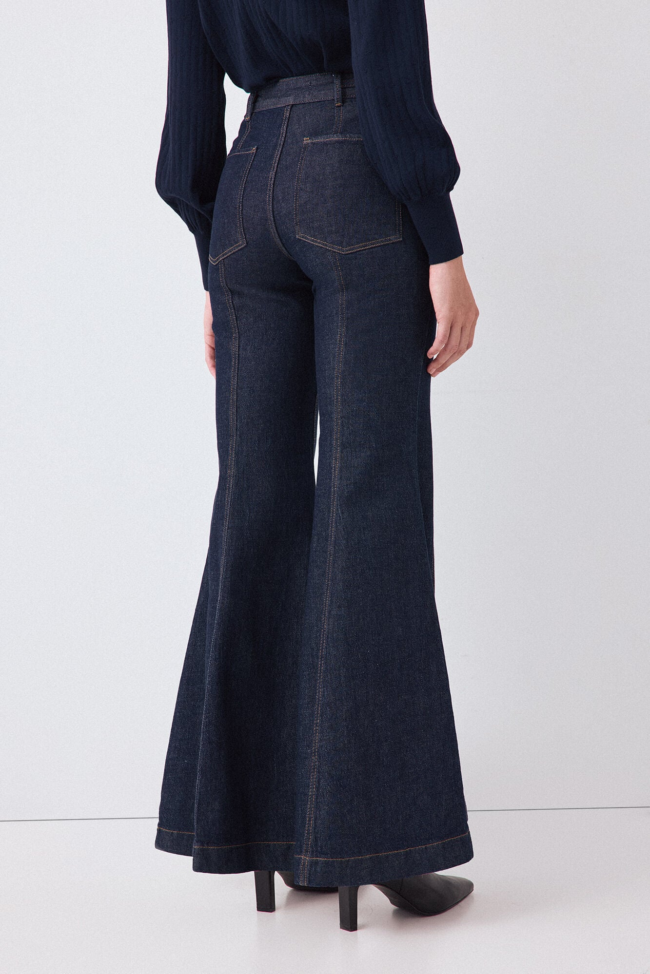 Pedro del Hierro Super flare jeans Blue