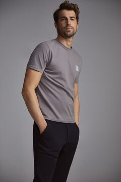 Pedro del Hierro PdH logo t-shirt Grey