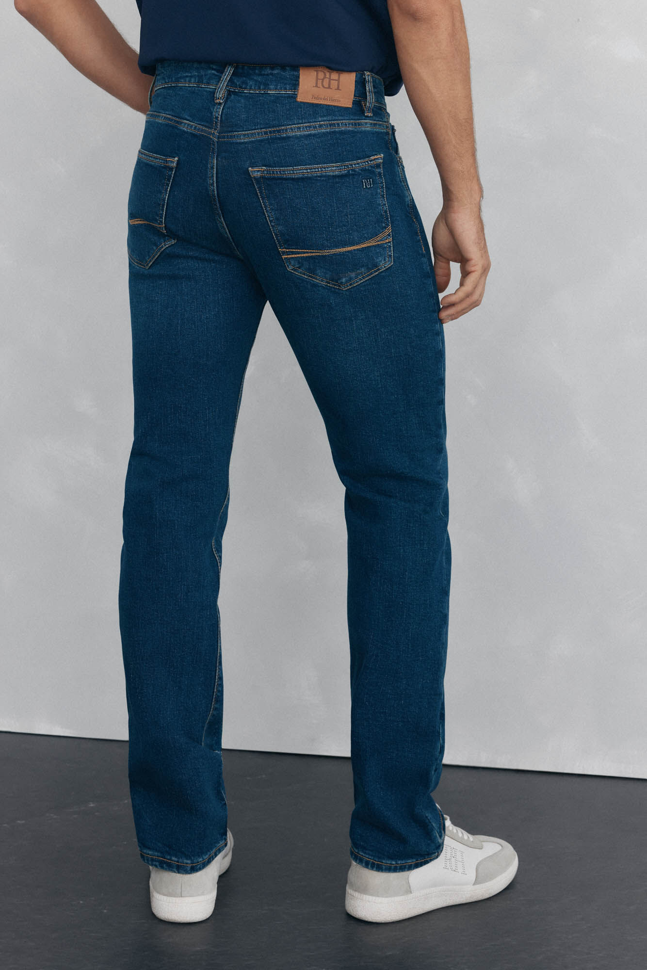 Pedro del Hierro Cal&ccedil;as de ganga premium flex regular fit Azul