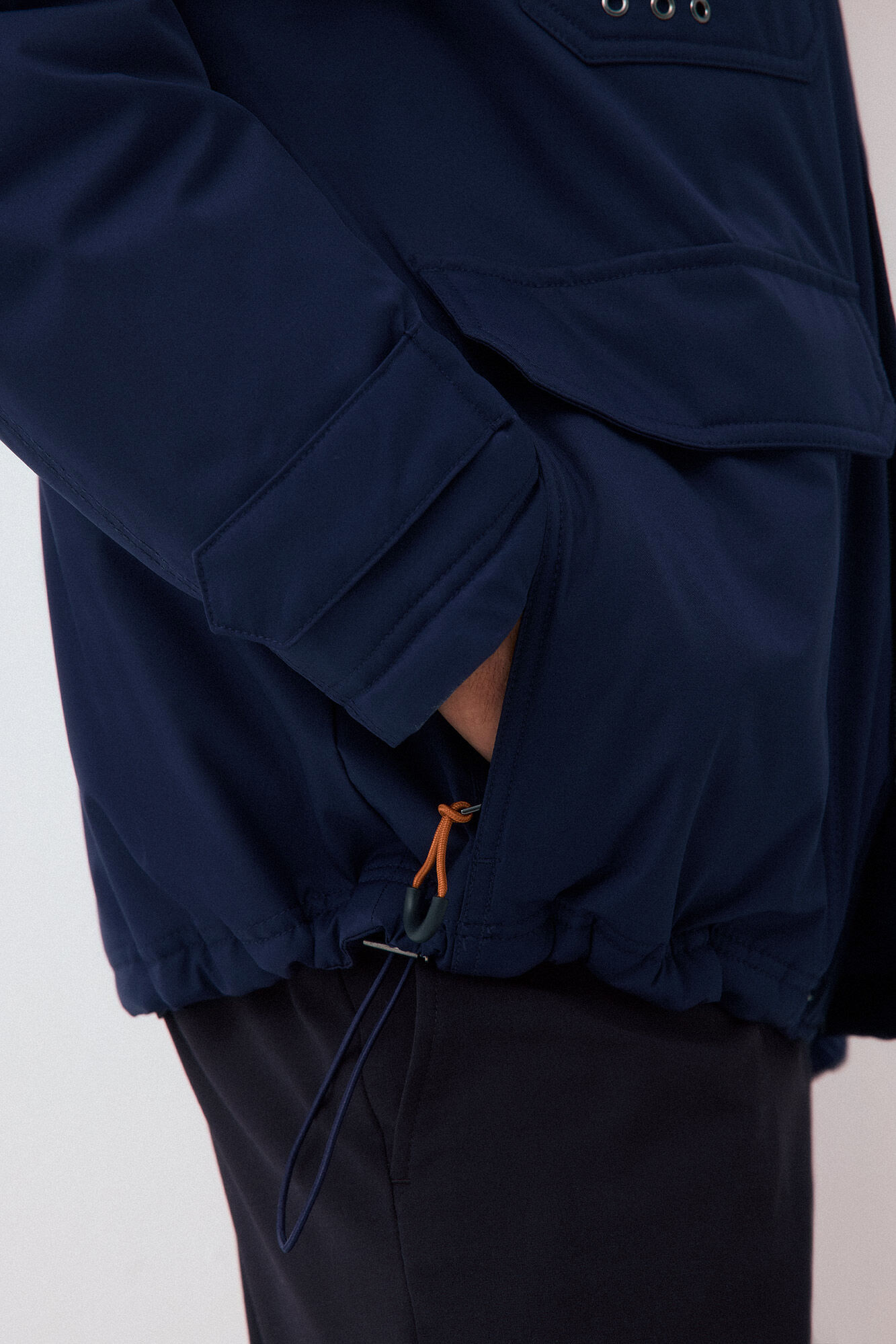 Pedro del Hierro Field jacket 4 bolsos Azul