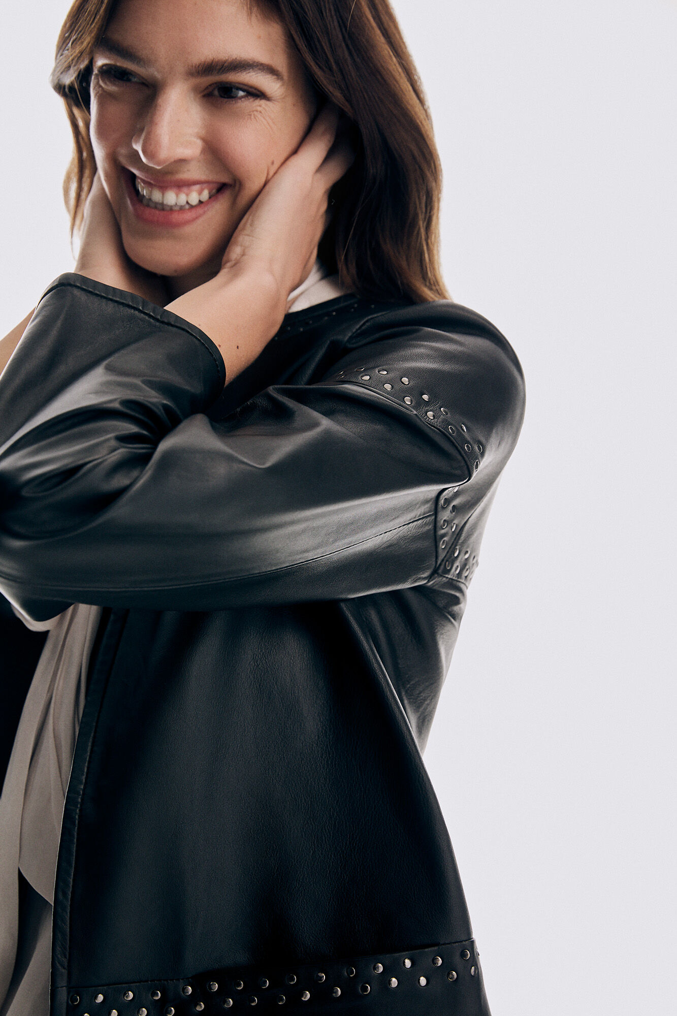 Pedro del Hierro Nappa over garment Black