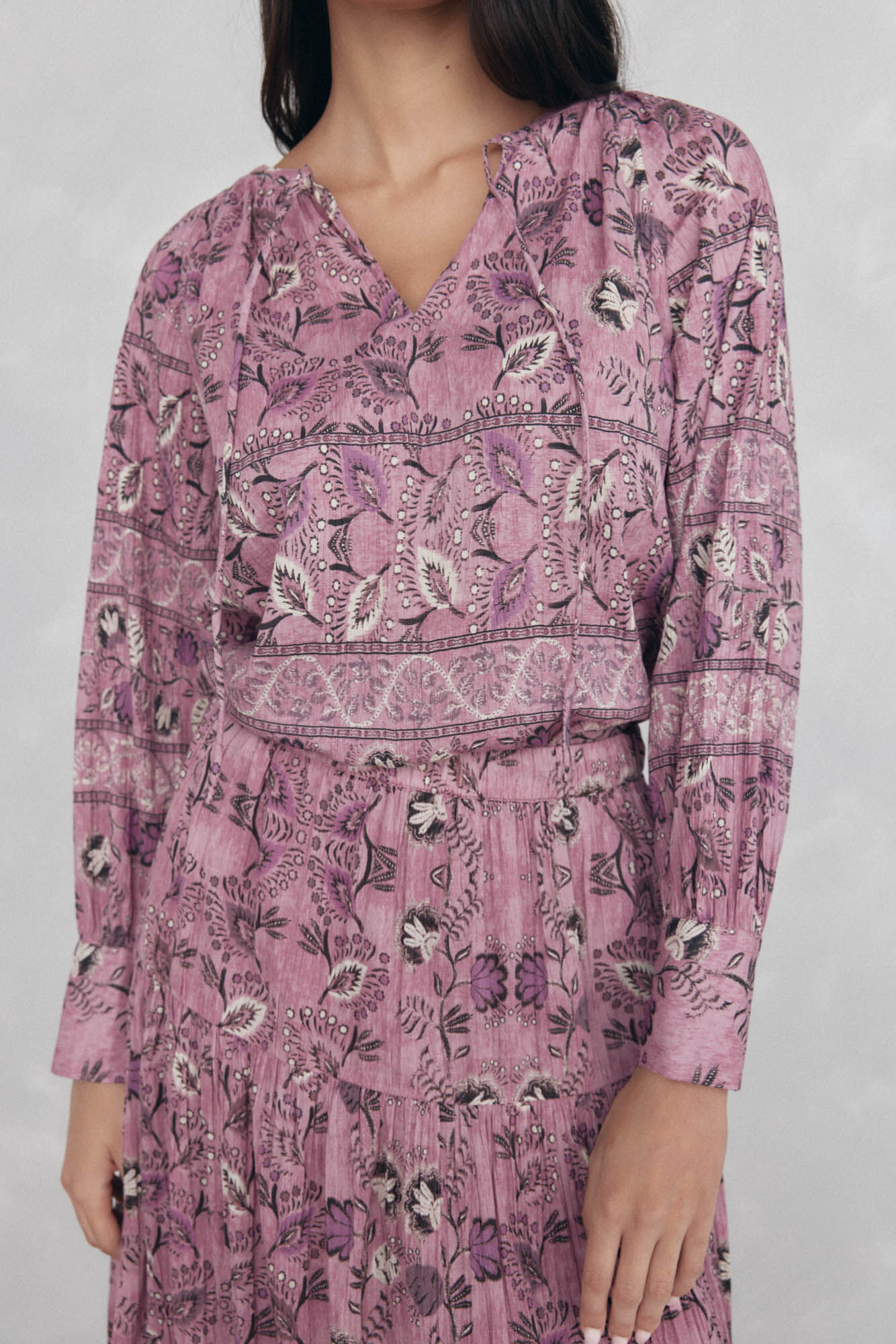 Pedro del Hierro Blusa estampada