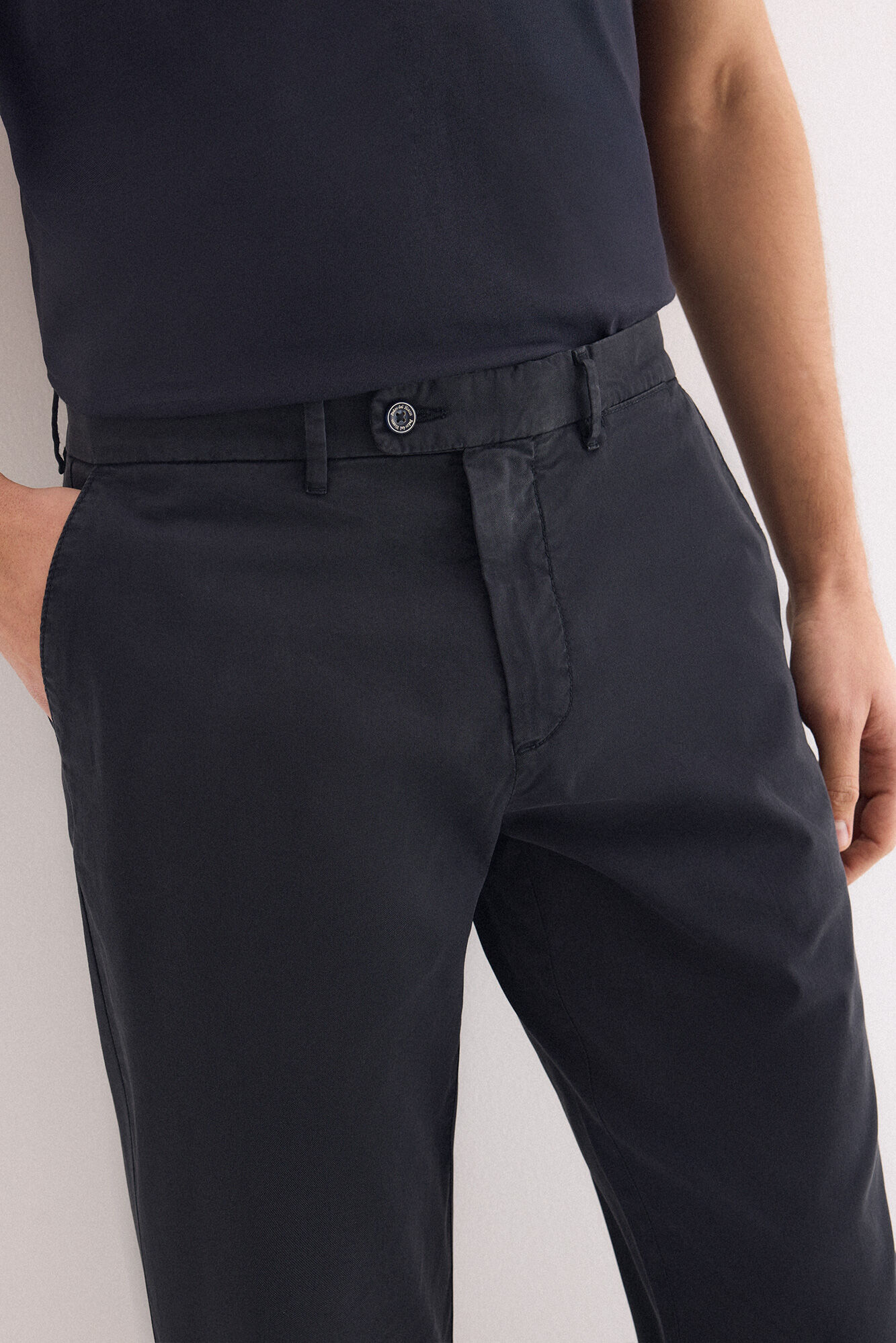 Pedro del Hierro Regular fit chinos Blue