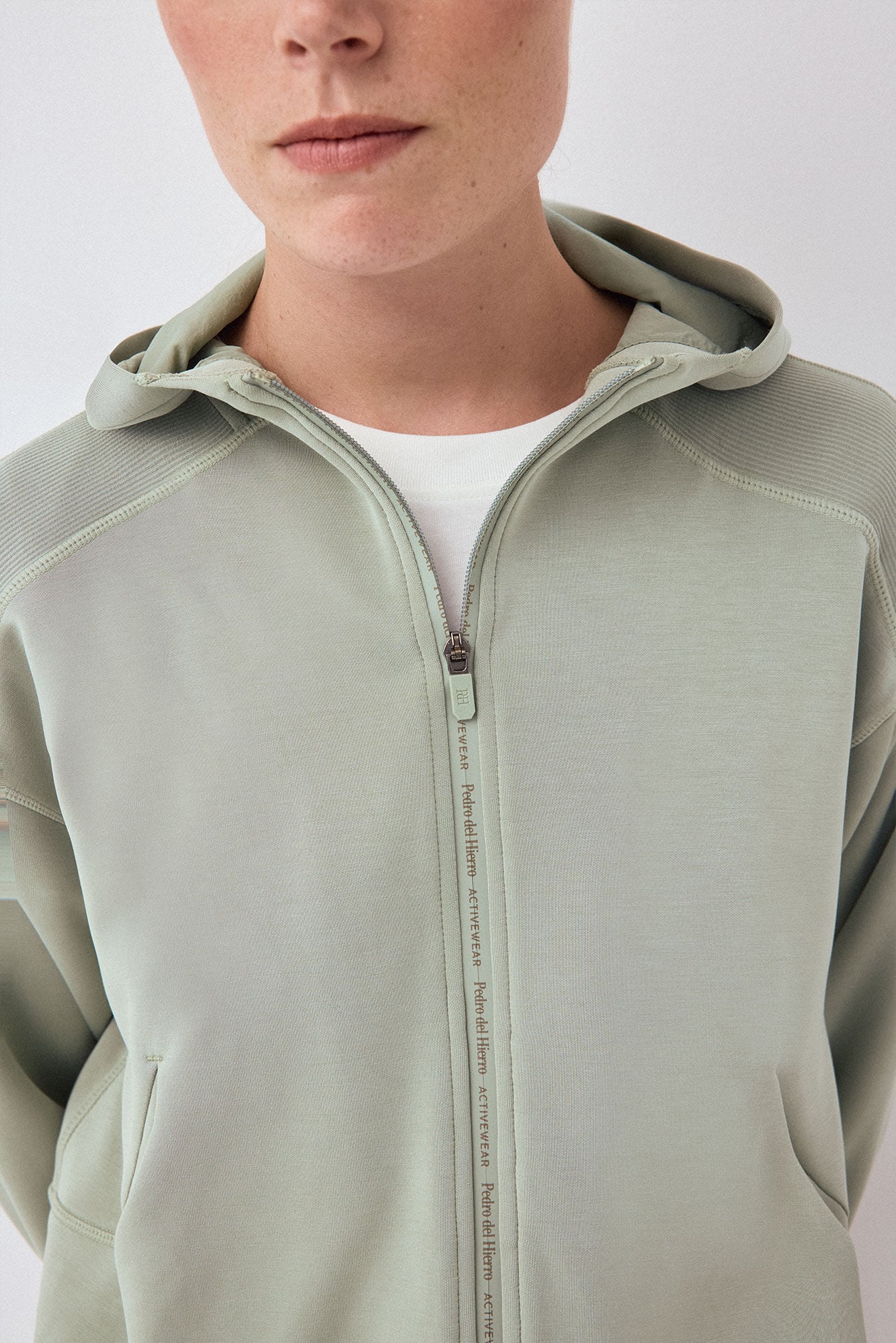 Pedro del Hierro Soft touch hooded sweatshirt