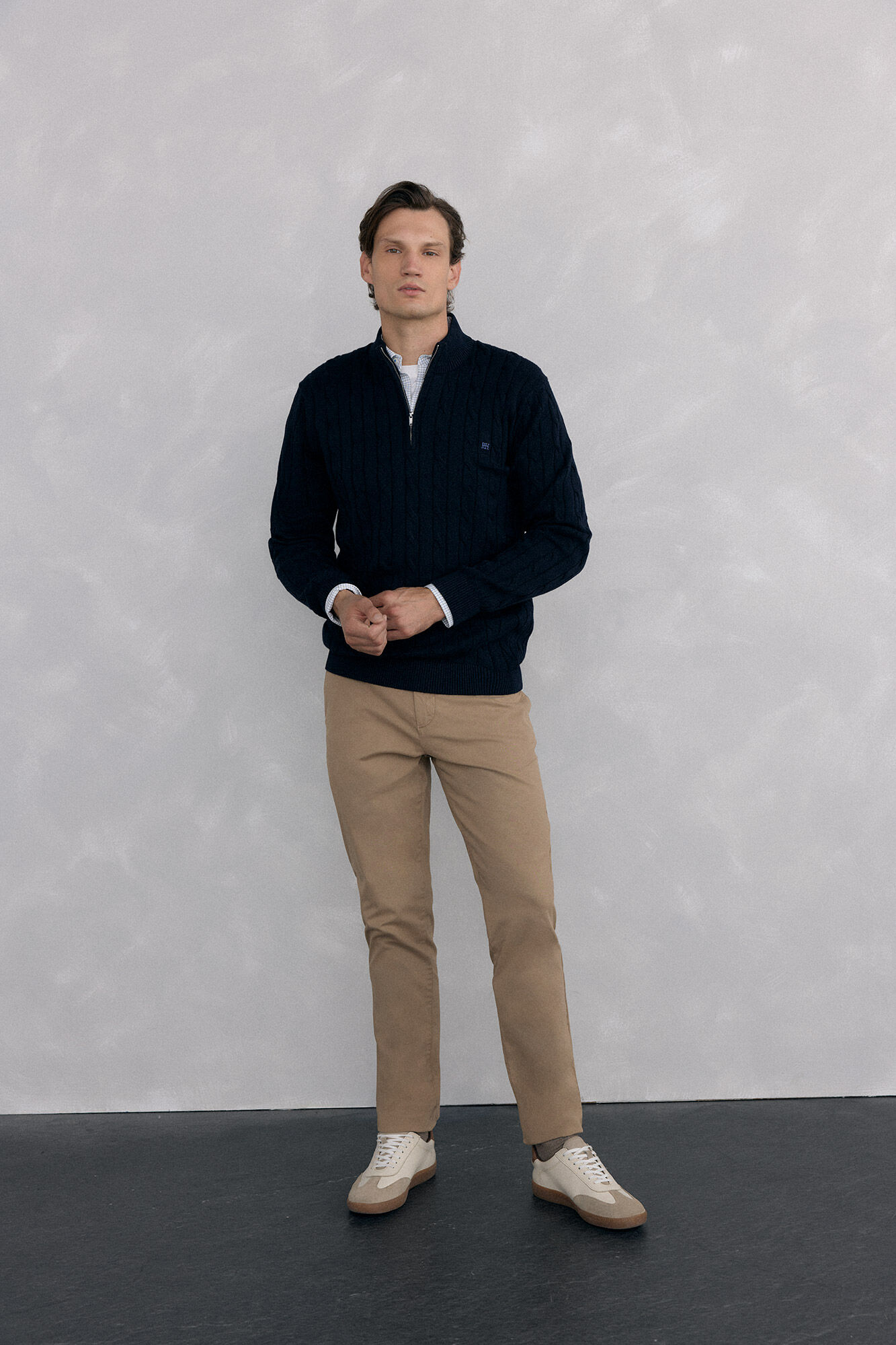 Pedro del Hierro Trucker neck jumper