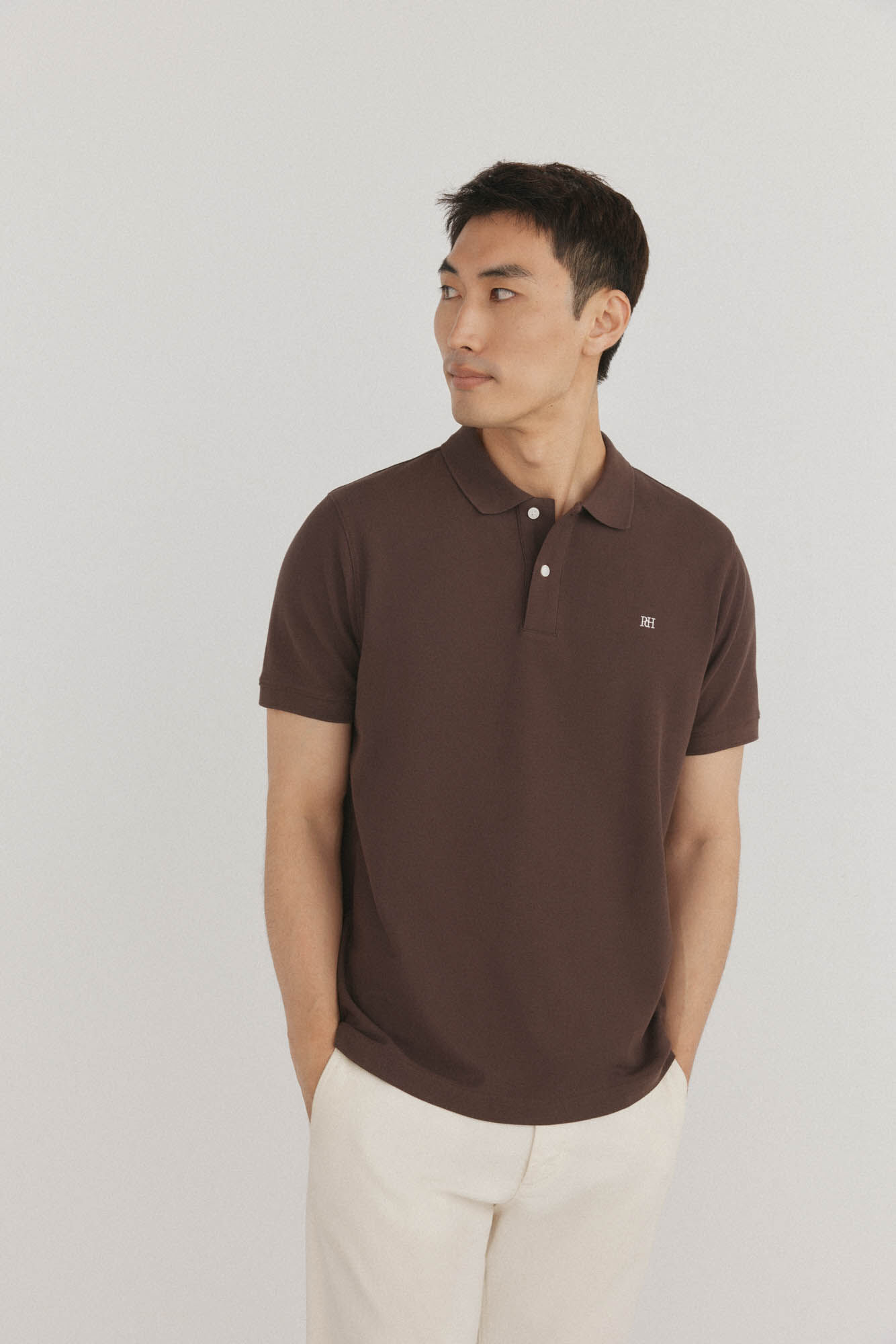 Pedro del Hierro Basic regular piqu&eacute; polo shirt