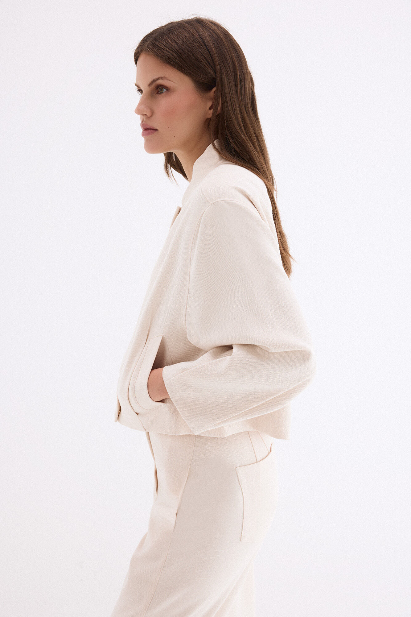 Pedro del Hierro Bomber Ecru