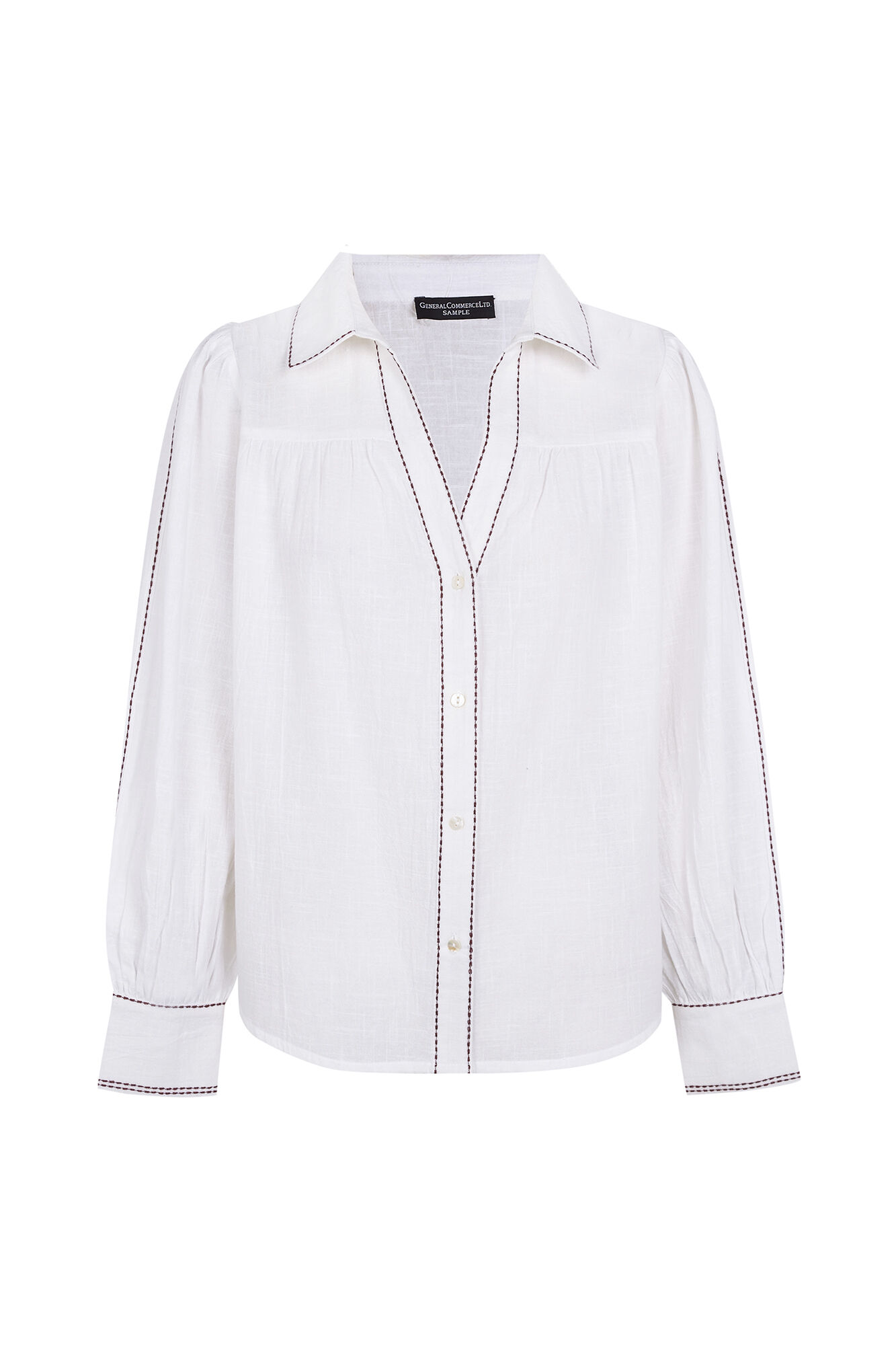 Pedro del Hierro Cotton blouse Ecru