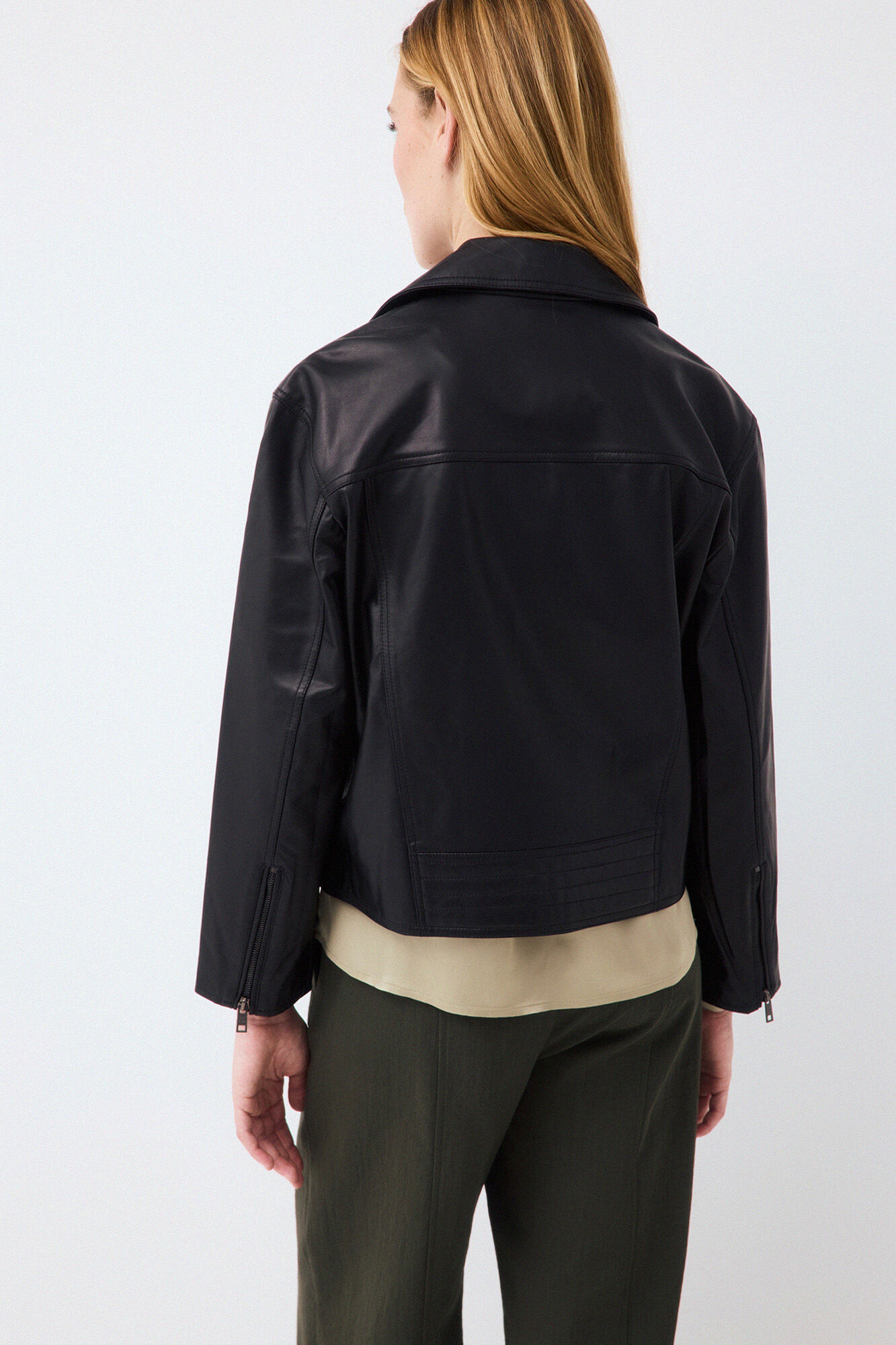Pedro del Hierro Napa biker jacket Black
