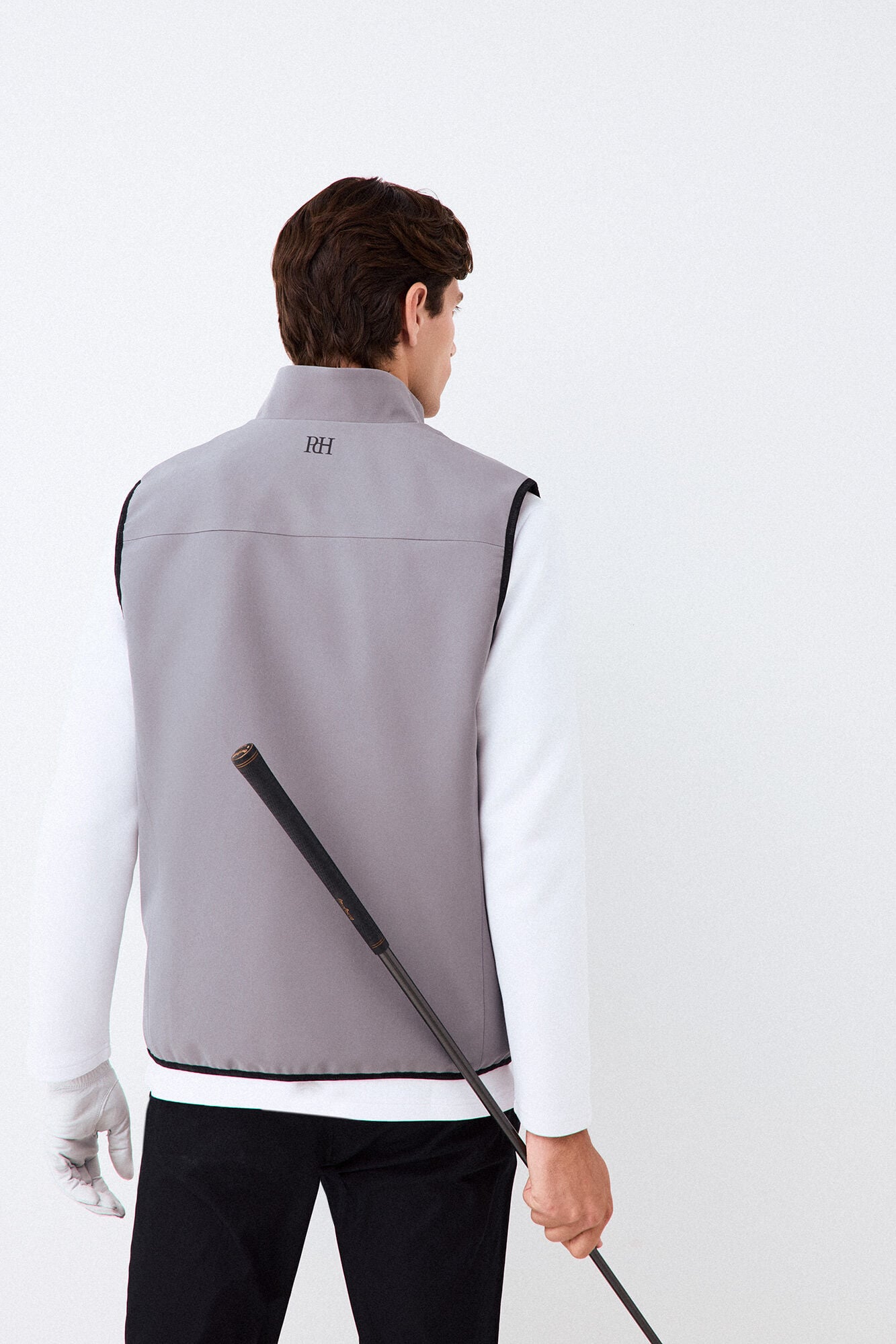 Pedro del Hierro Golf technical gilet Grey